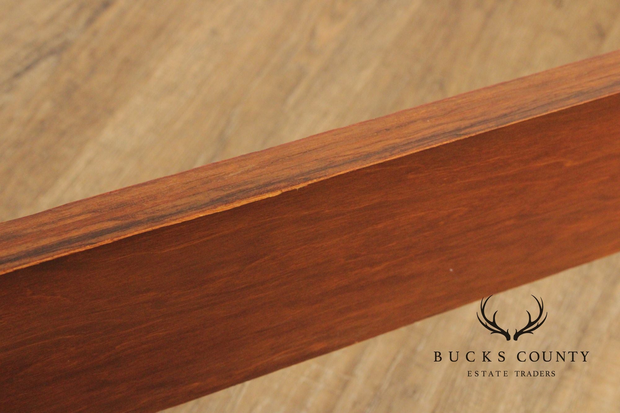 Mid Century Modern Full-Size Cherry Bed Frame