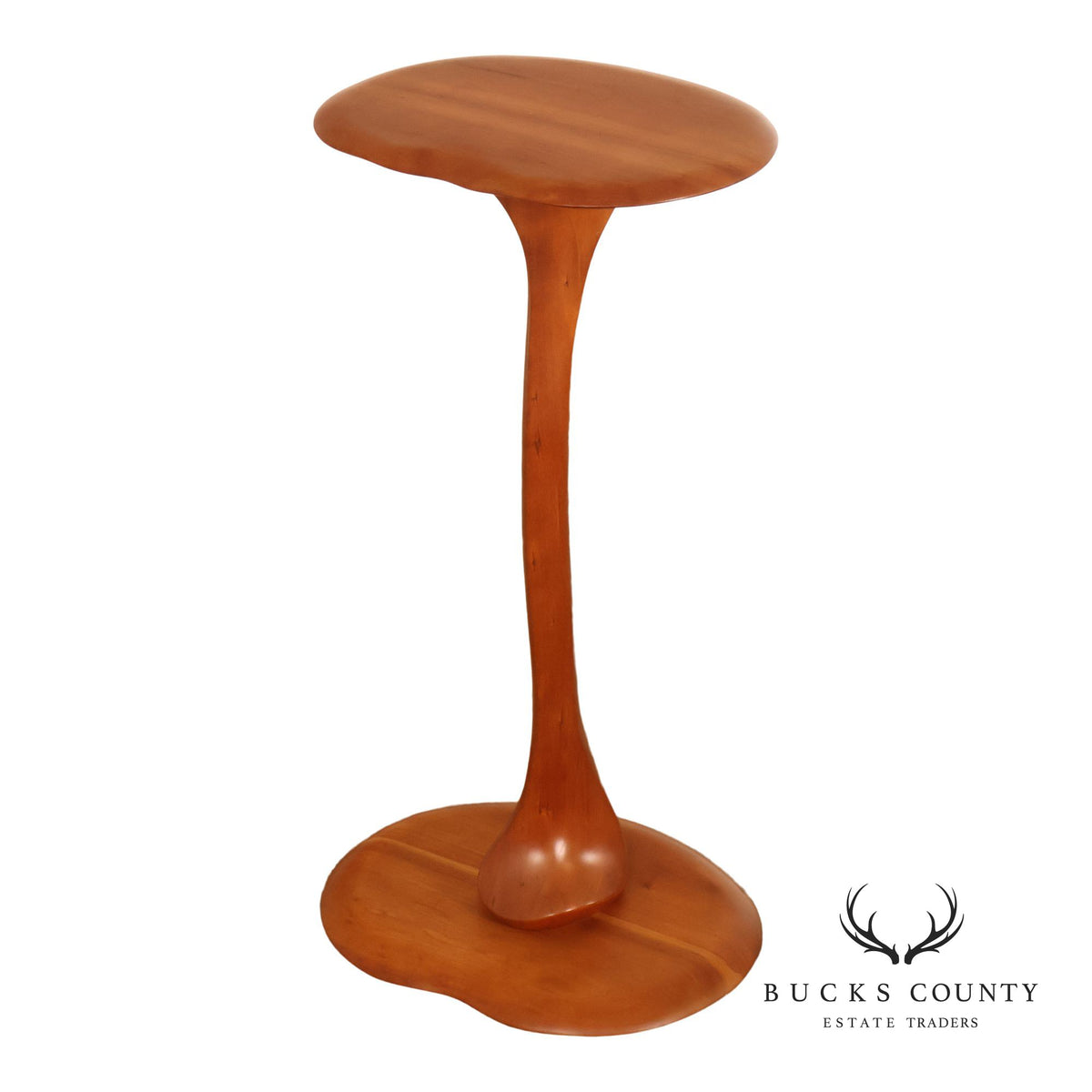 Studio Crafted Sculpted Cherry Organic Pedestal