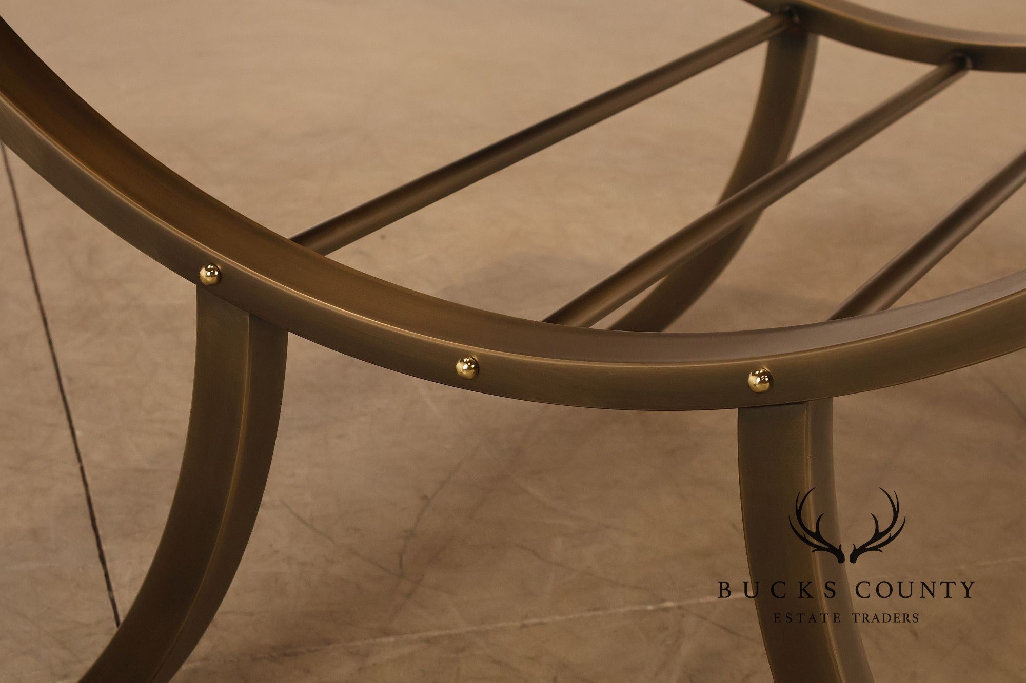 DIA Design Institute of America Glass Top Expandable Dining Table