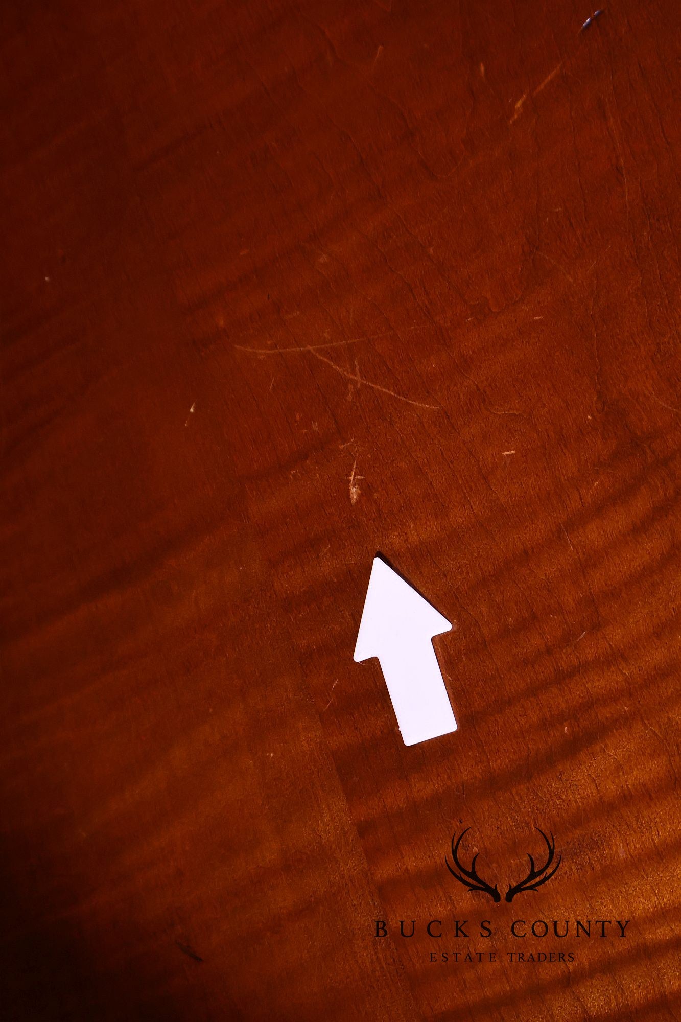 Tiger Maple Custom Step Back Hutch With Upper Open Shelving