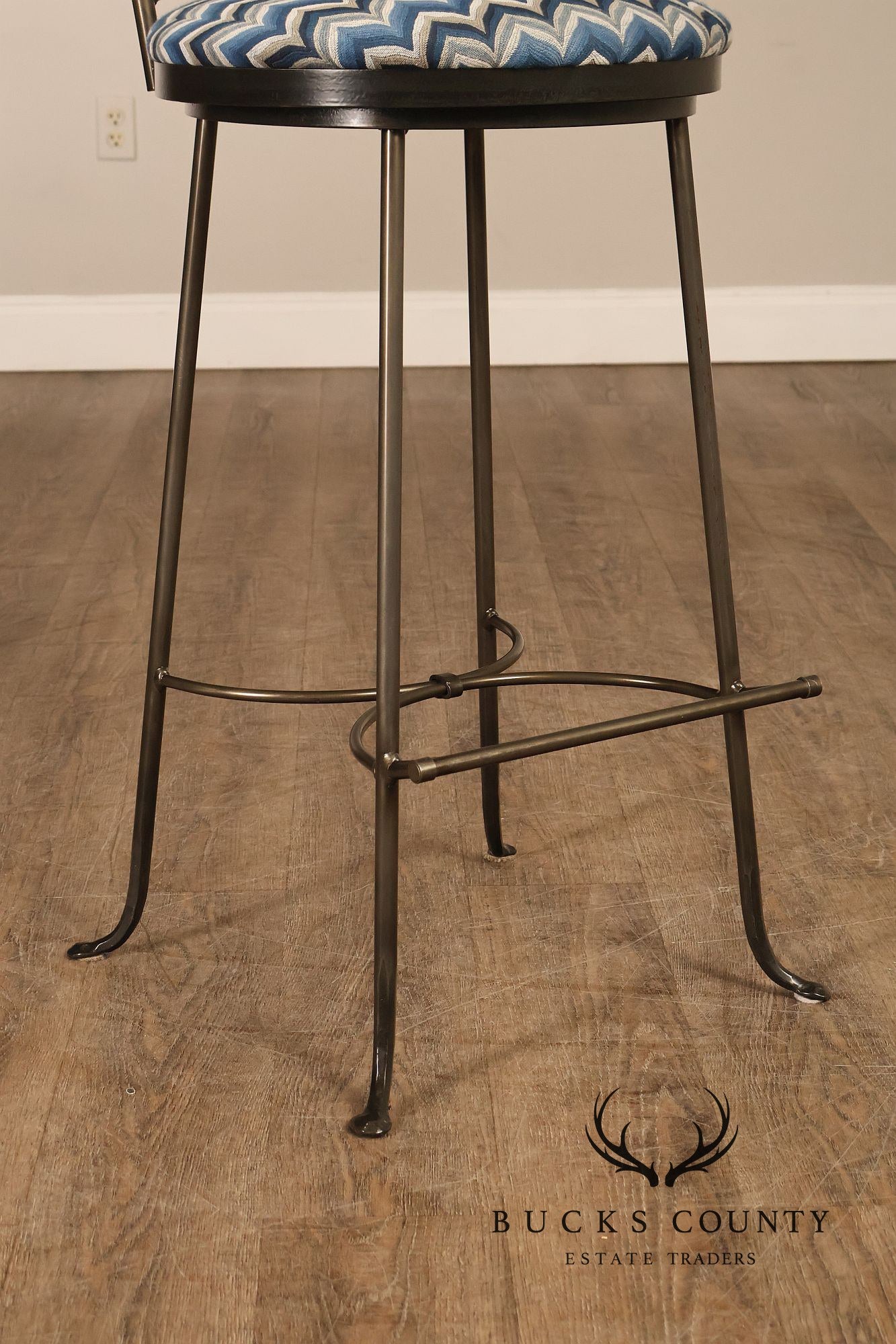 Charleston Forge Set of Three Swivel Bar Stools