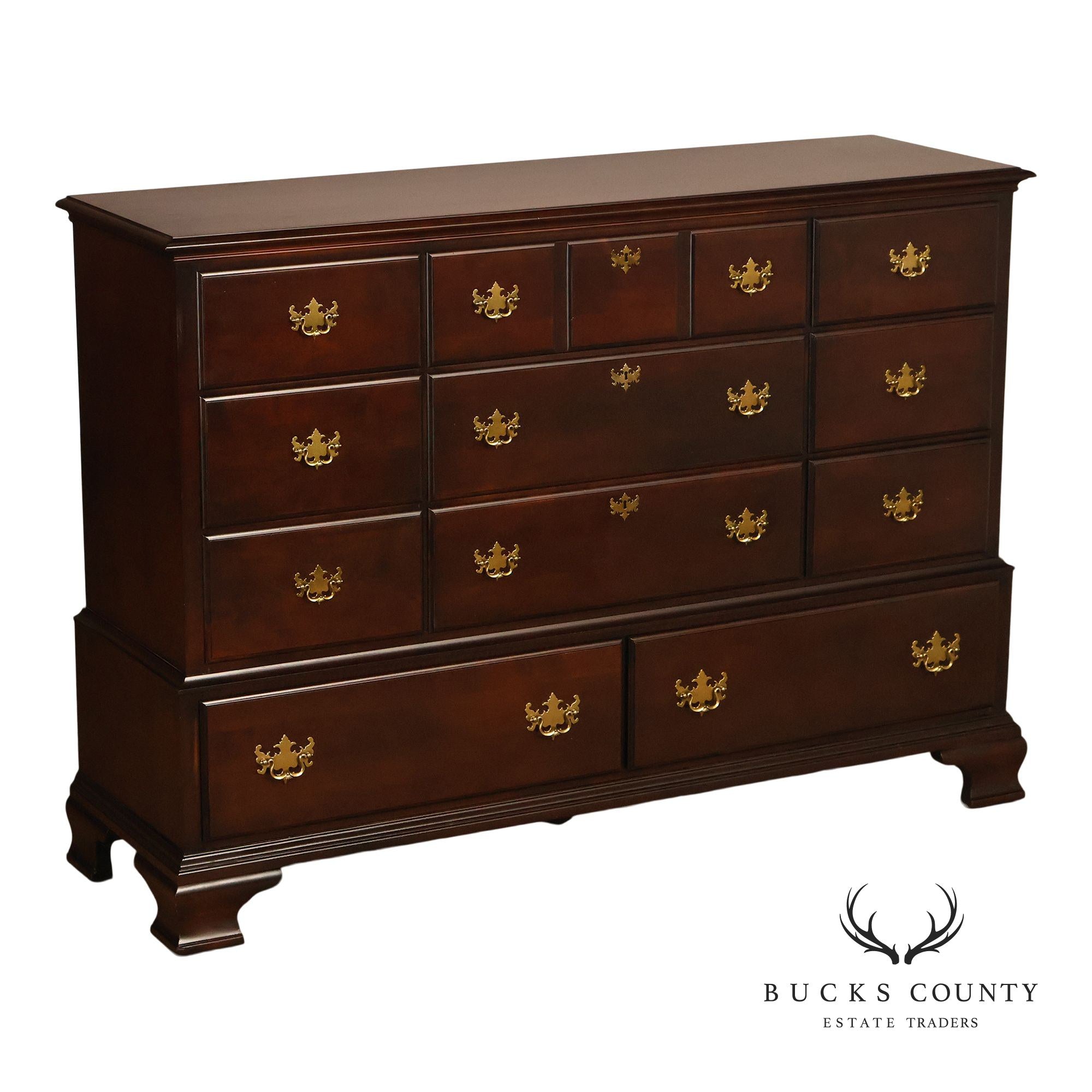 Kincaid Traditional Cherry Eleven Drawer Dresser