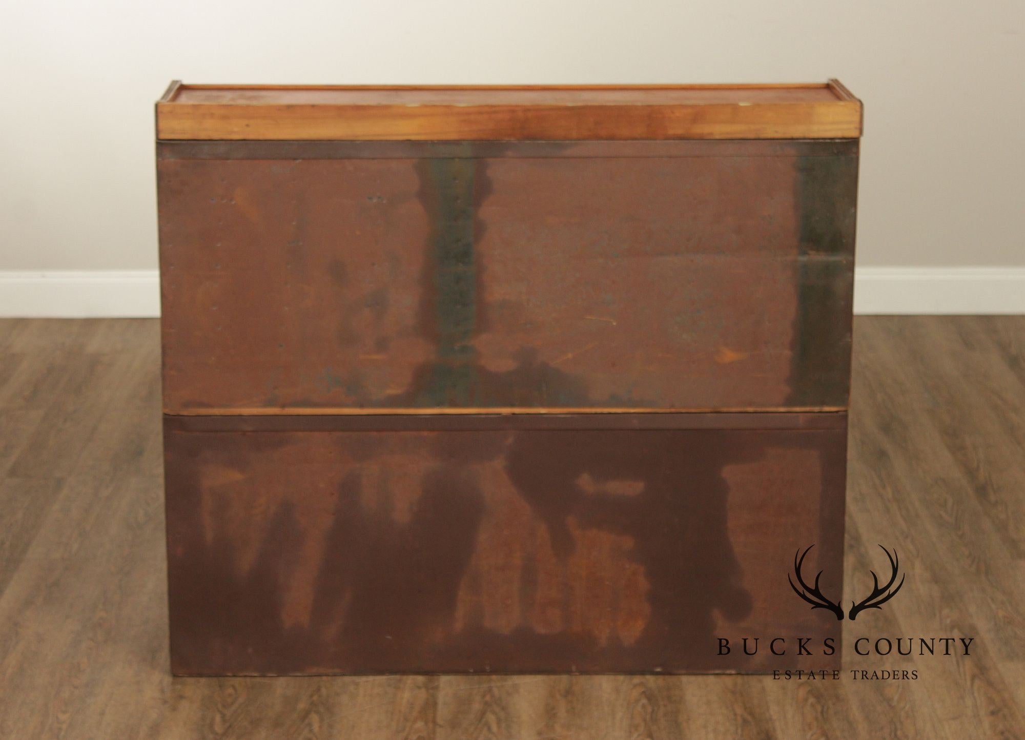 Antique Oak Printer's File Cabinet