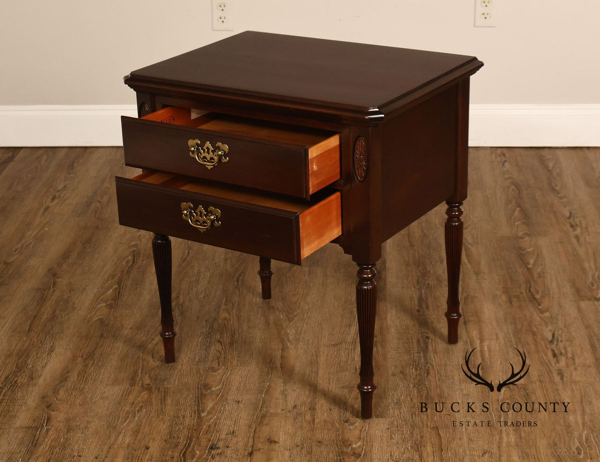 Ethan Allen 'Georgian Court' Cherry Nightstand
