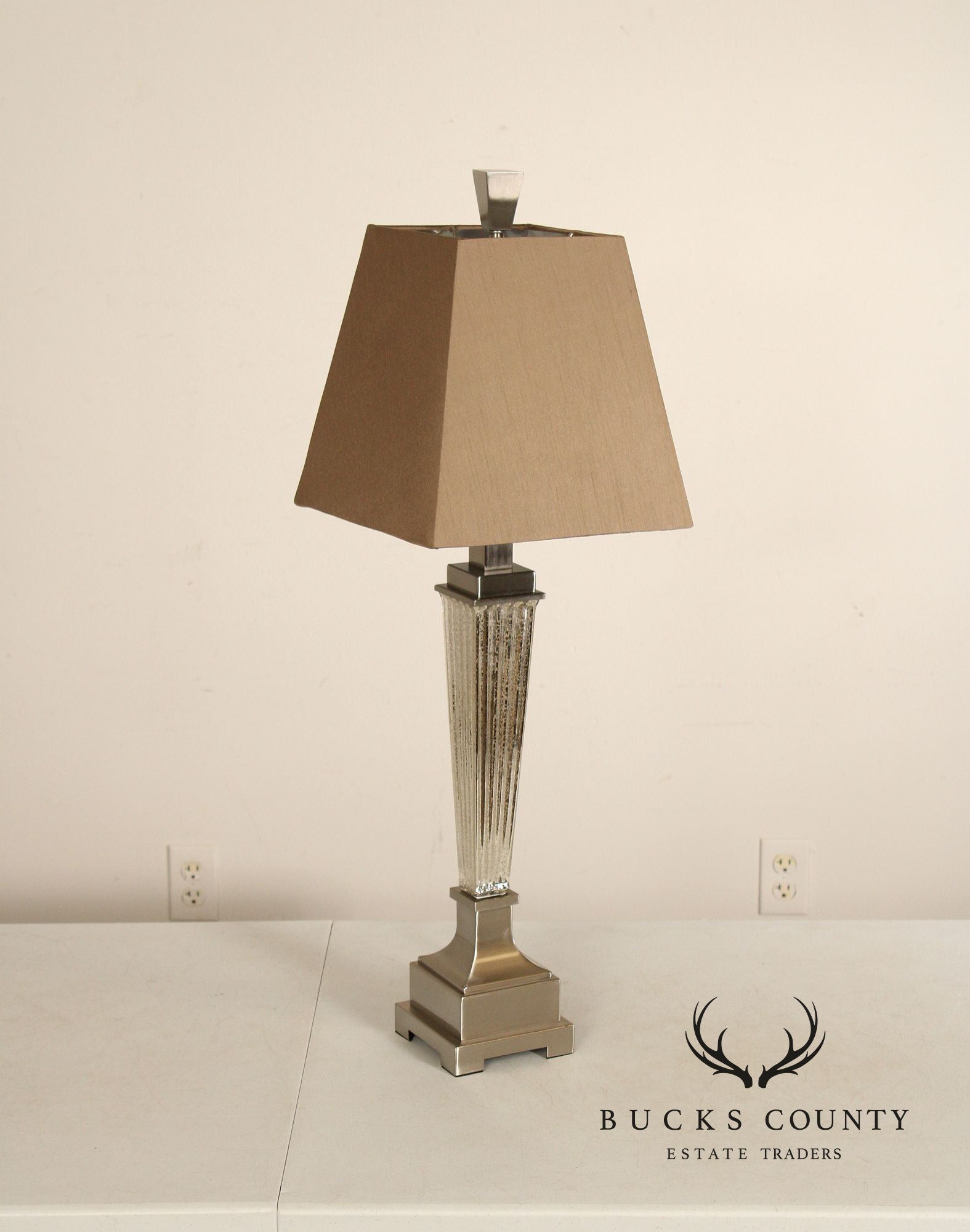 Uttermost Art Deco Style Pair of 'Canino' Table Lamps