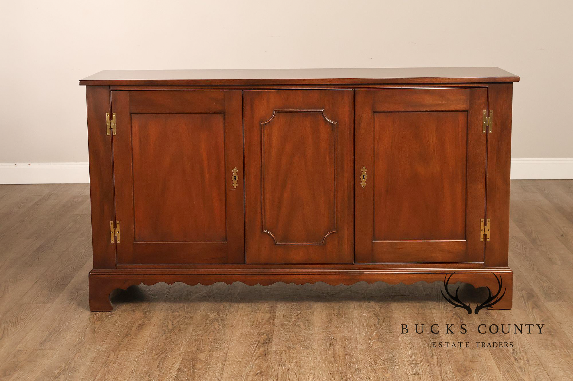 Kittinger Williamsburg Adaptation Mahogany Buffet Sideboard
