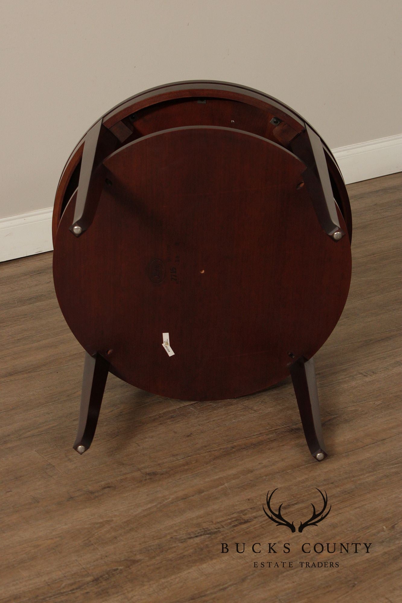 Stickley Metropolitan Collection Round Cherry Lamp Table