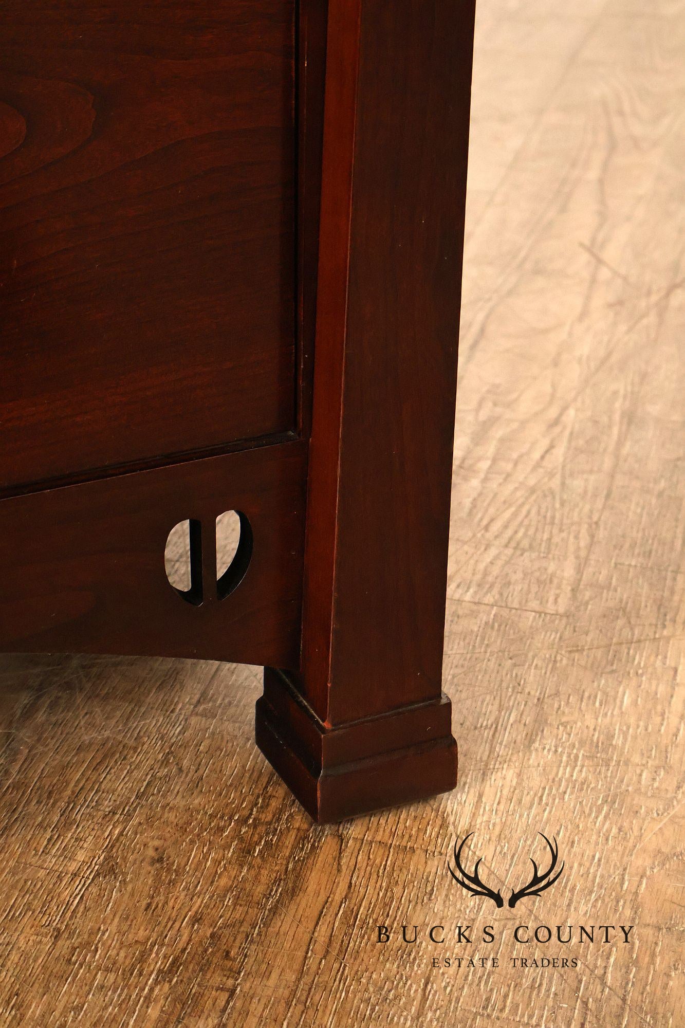 Stickley Edinburgh Collection Pair Of Cherry Nightstands