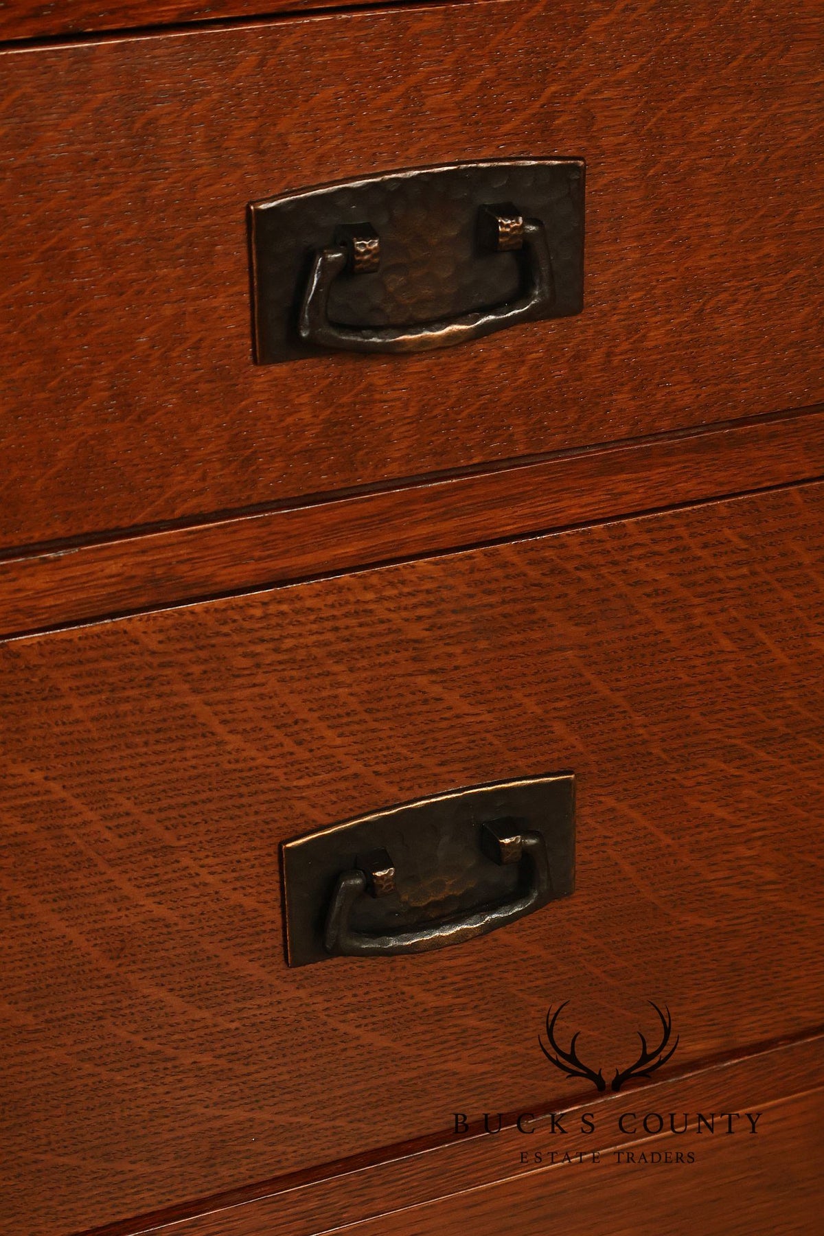 Stickley Mission Collection Oak Seven-Drawer Dresser
