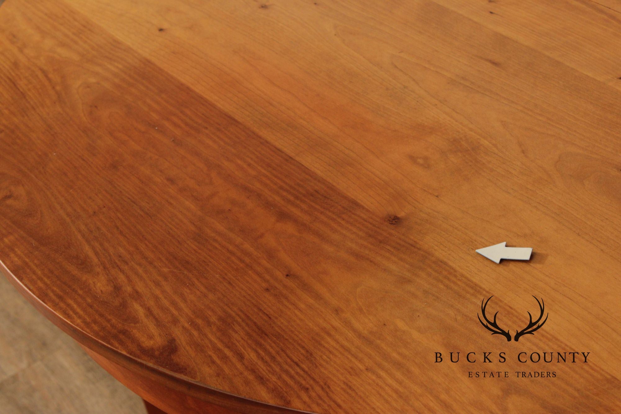 Thomas Moser Round Cherry Expandable Dining Table