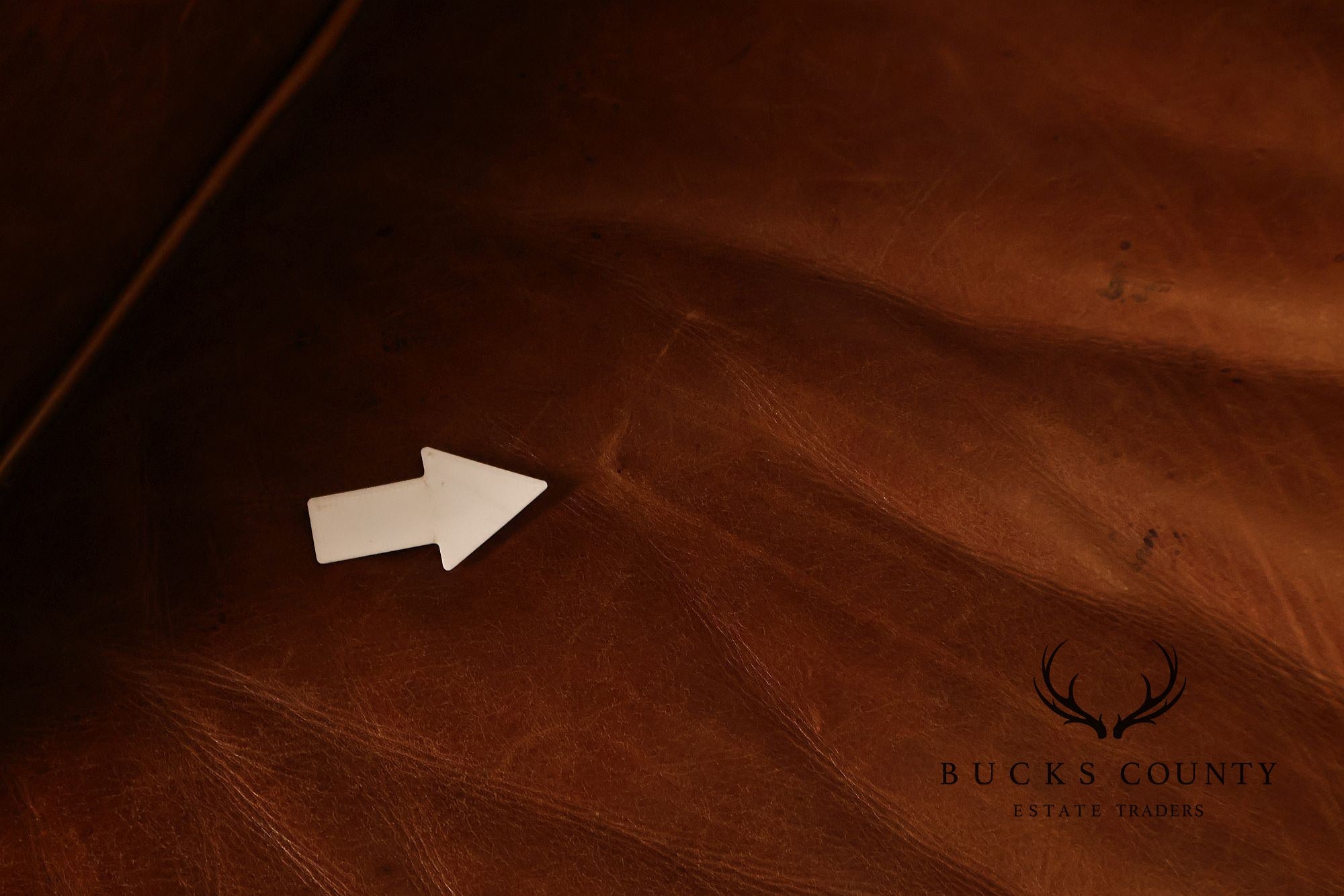 Hancock & Moore 'Rugby Club' Leather Sofa