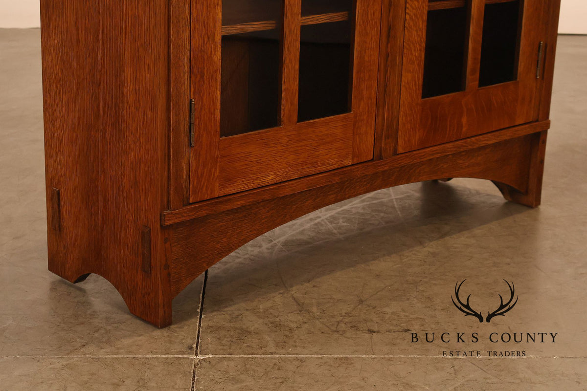 Stickley Mission Collection Harvey Ellis Oak Bookcase