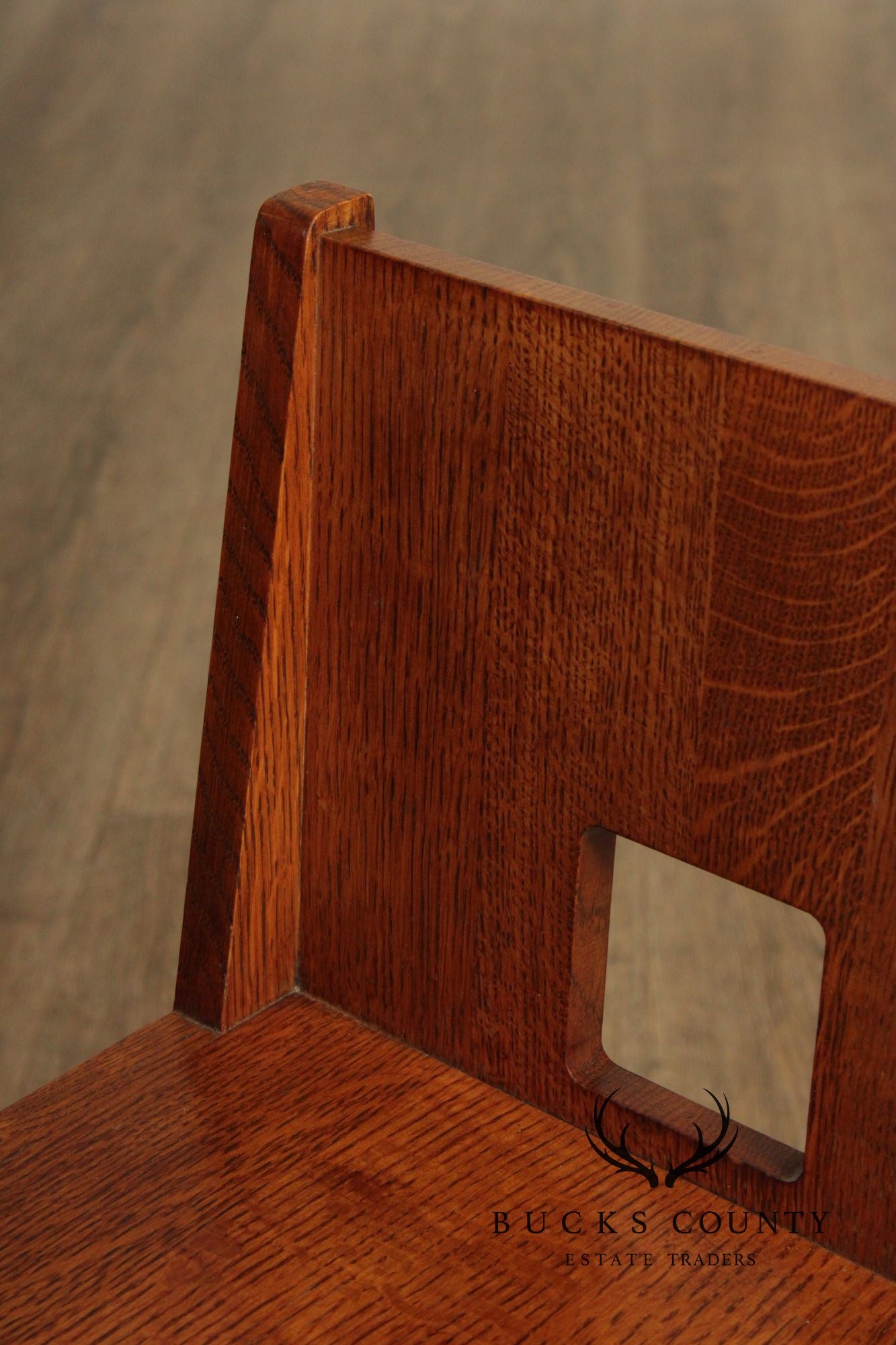 Stickley Mission Collection Oak Limbert Cafe Bench
