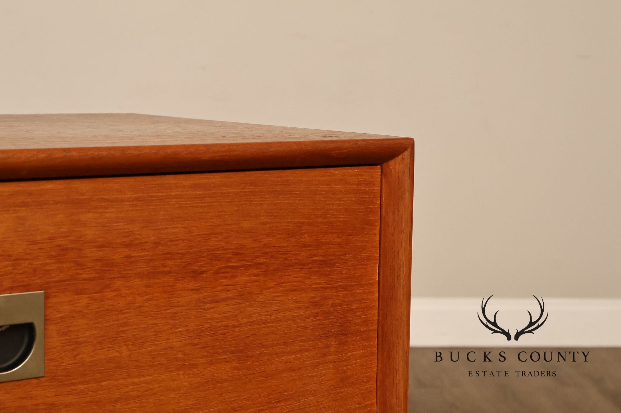 Danish Modern Teak Triple Dresser