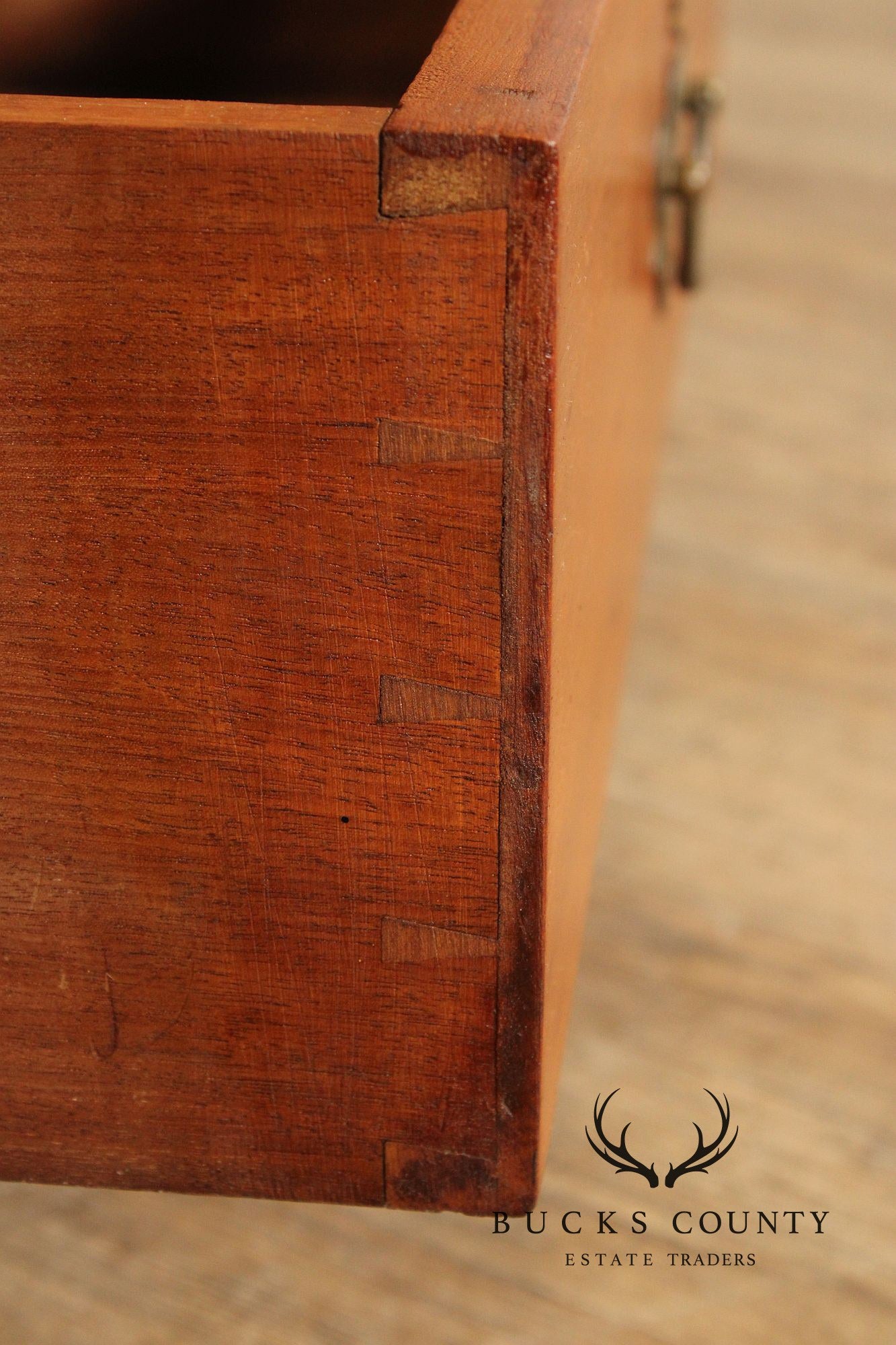 Antique Chippendale Style Blanket Chest