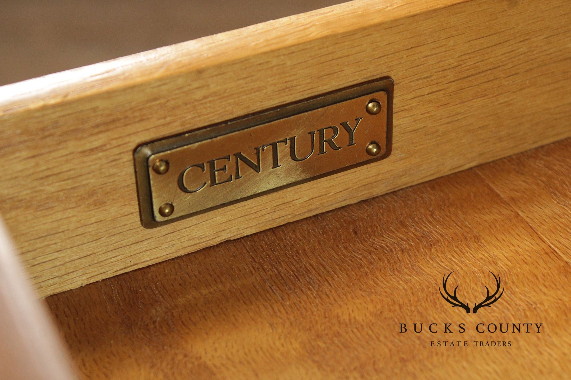 Century Furniture Biedermeier Style Pair of Bedside Chests