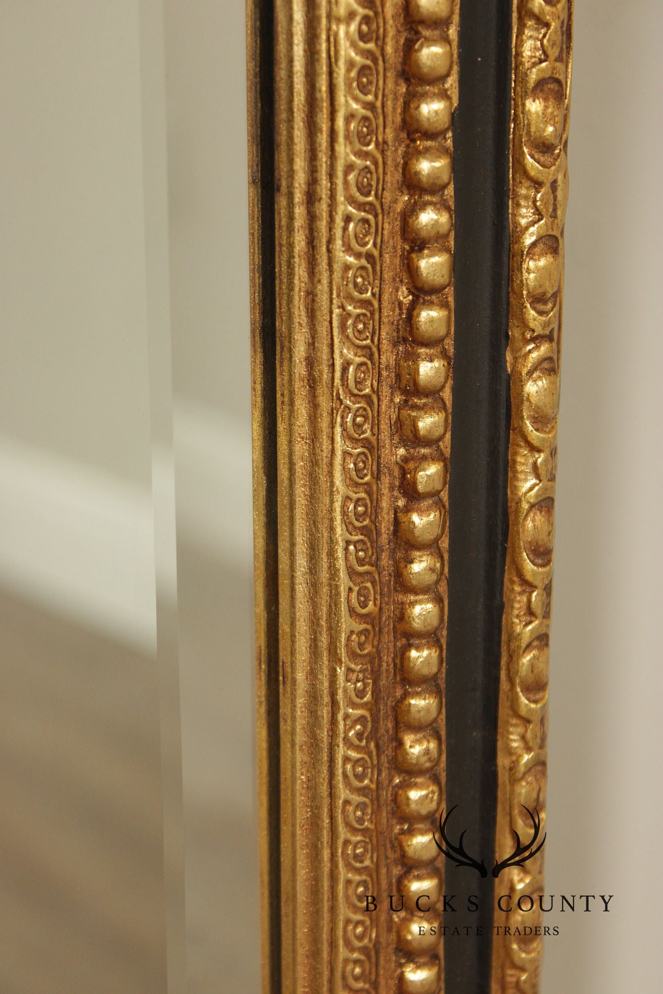 Friedman Brothers 'Malabar' Partial Gilt Frame Wall Mirror