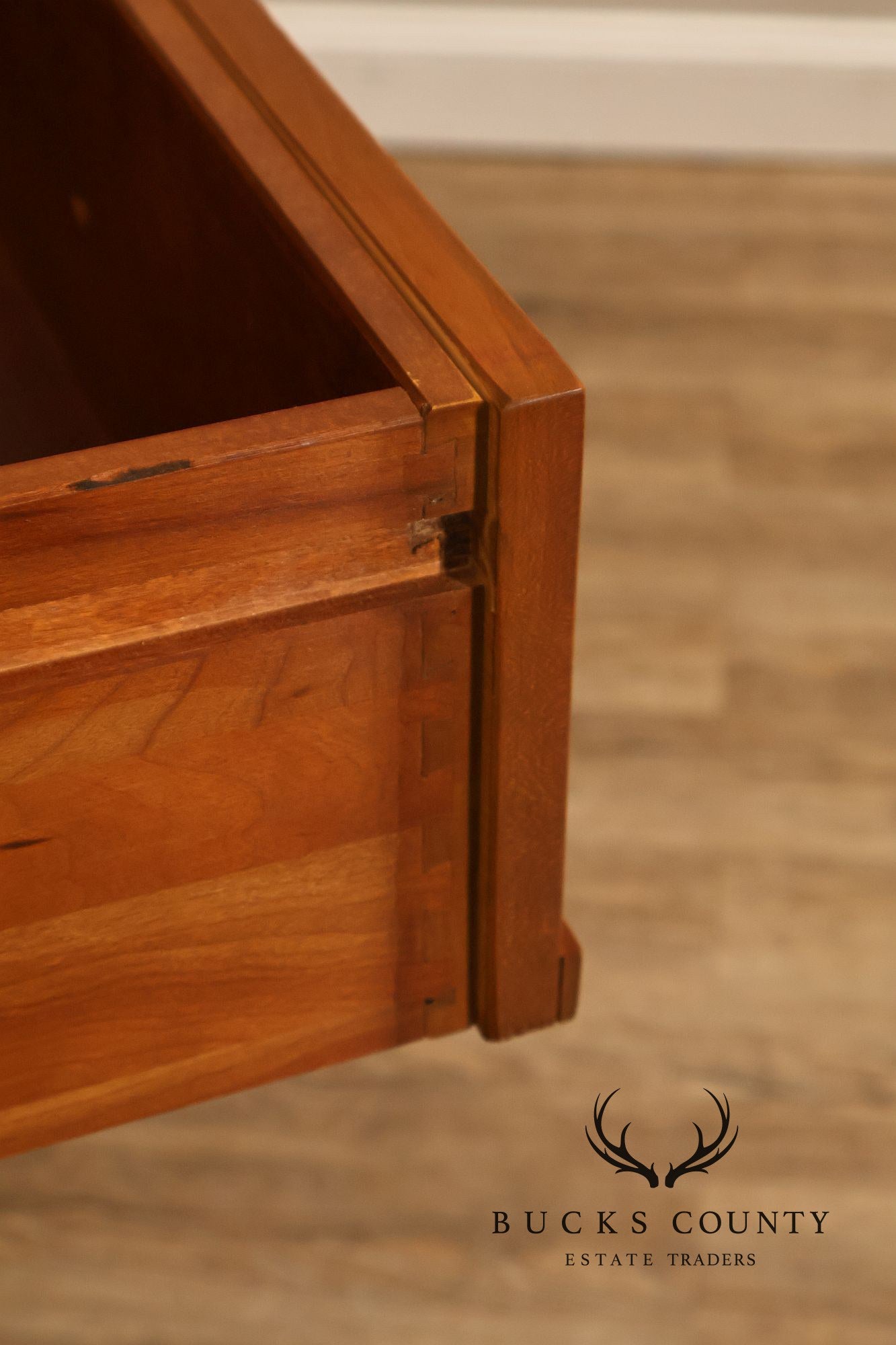 Louis Philippe Style Cherry Seven Drawer Tall Chest Of Drawers