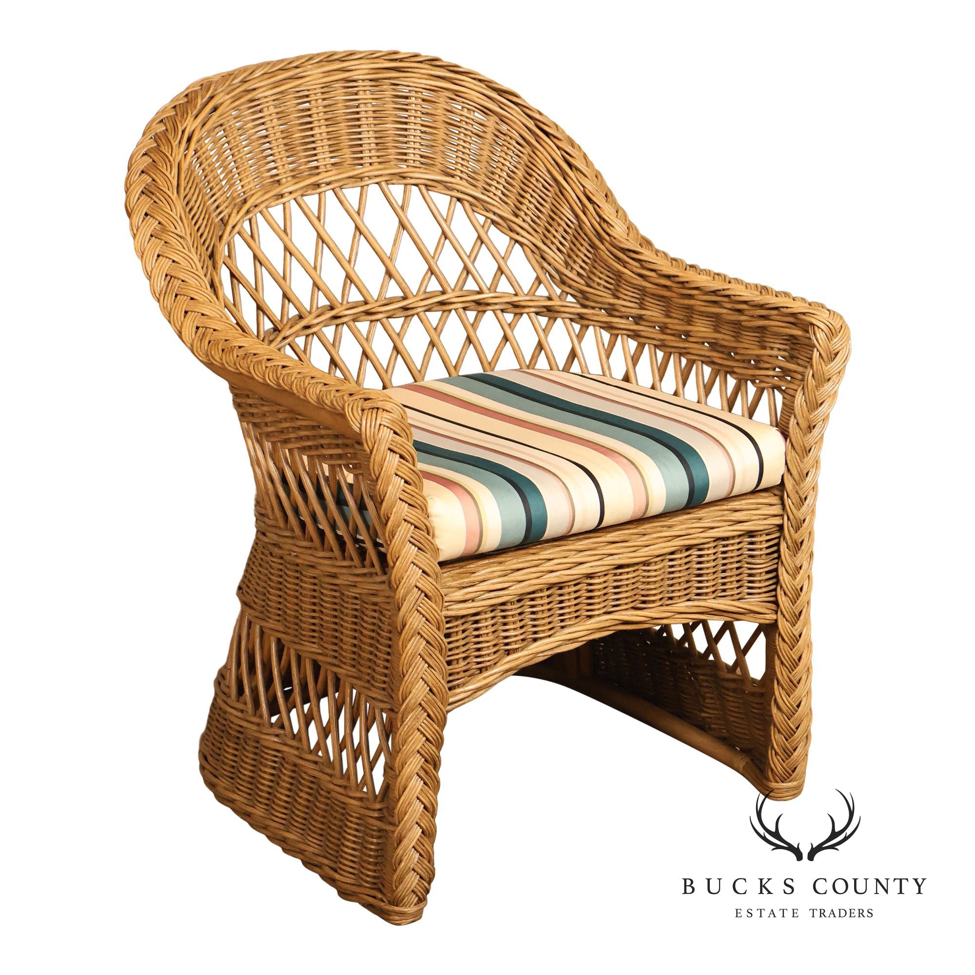 Henry Link Wicker Lounge Chair