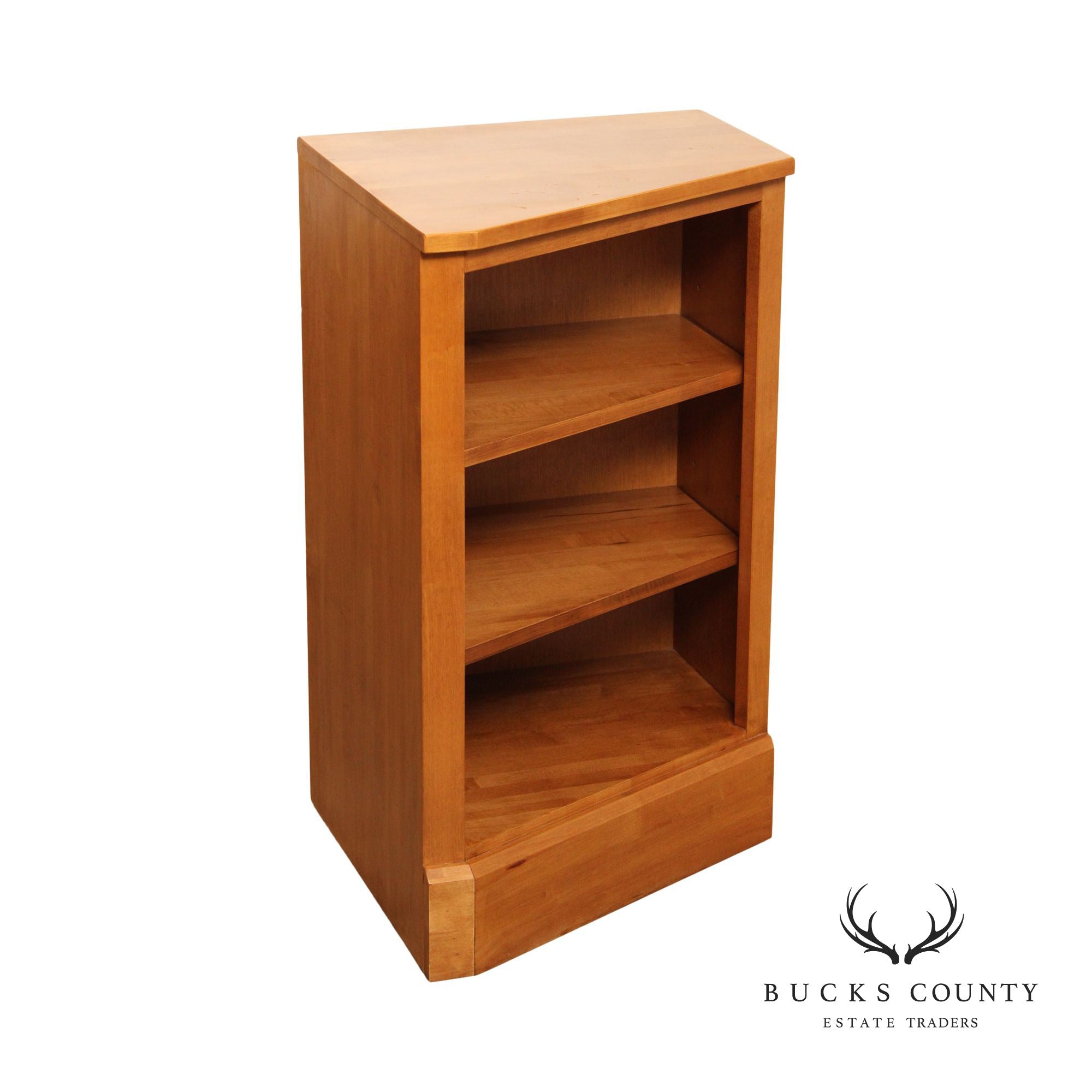 Ethan Allen 'Country Colors' Maple Corner Bookcase
