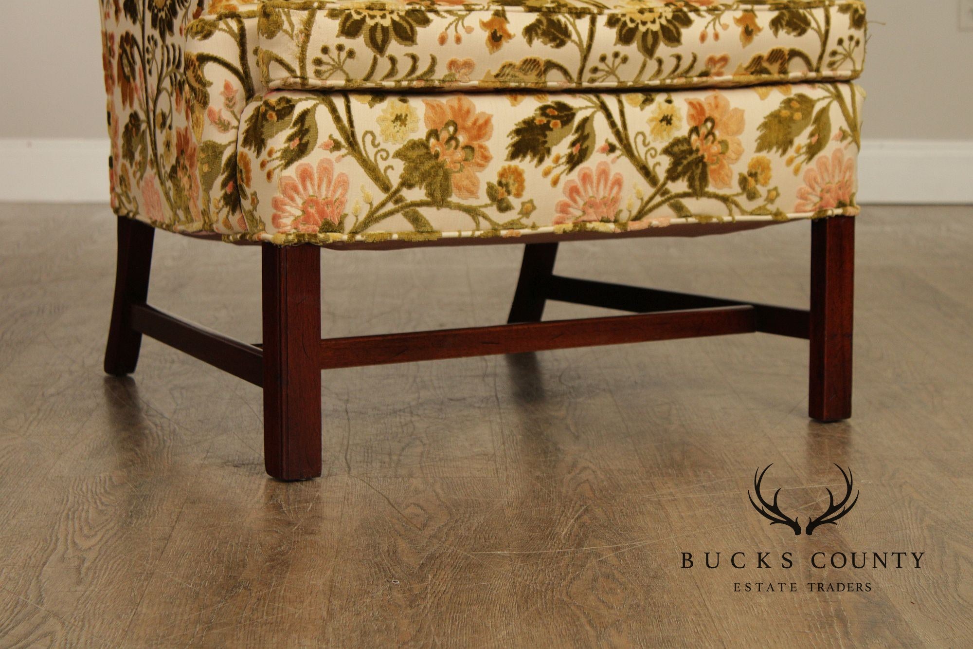 Hickory Chair Vintage Pair Of Wingback Chairs