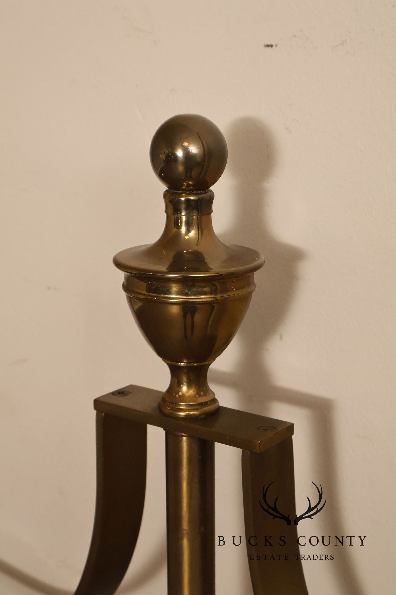 Mastercraft Vintage Brass King Headboard