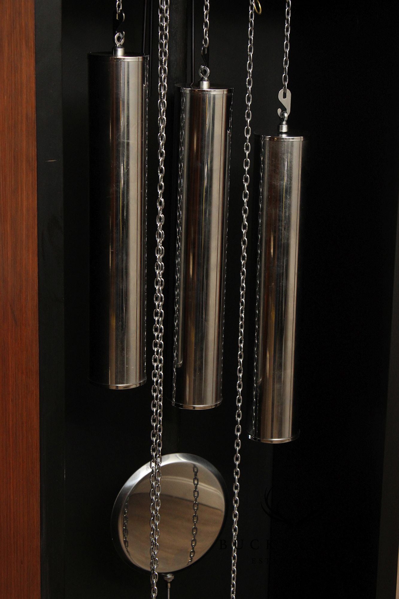 Ridgeway 1970's Modern Rosewood Grandfather Clock