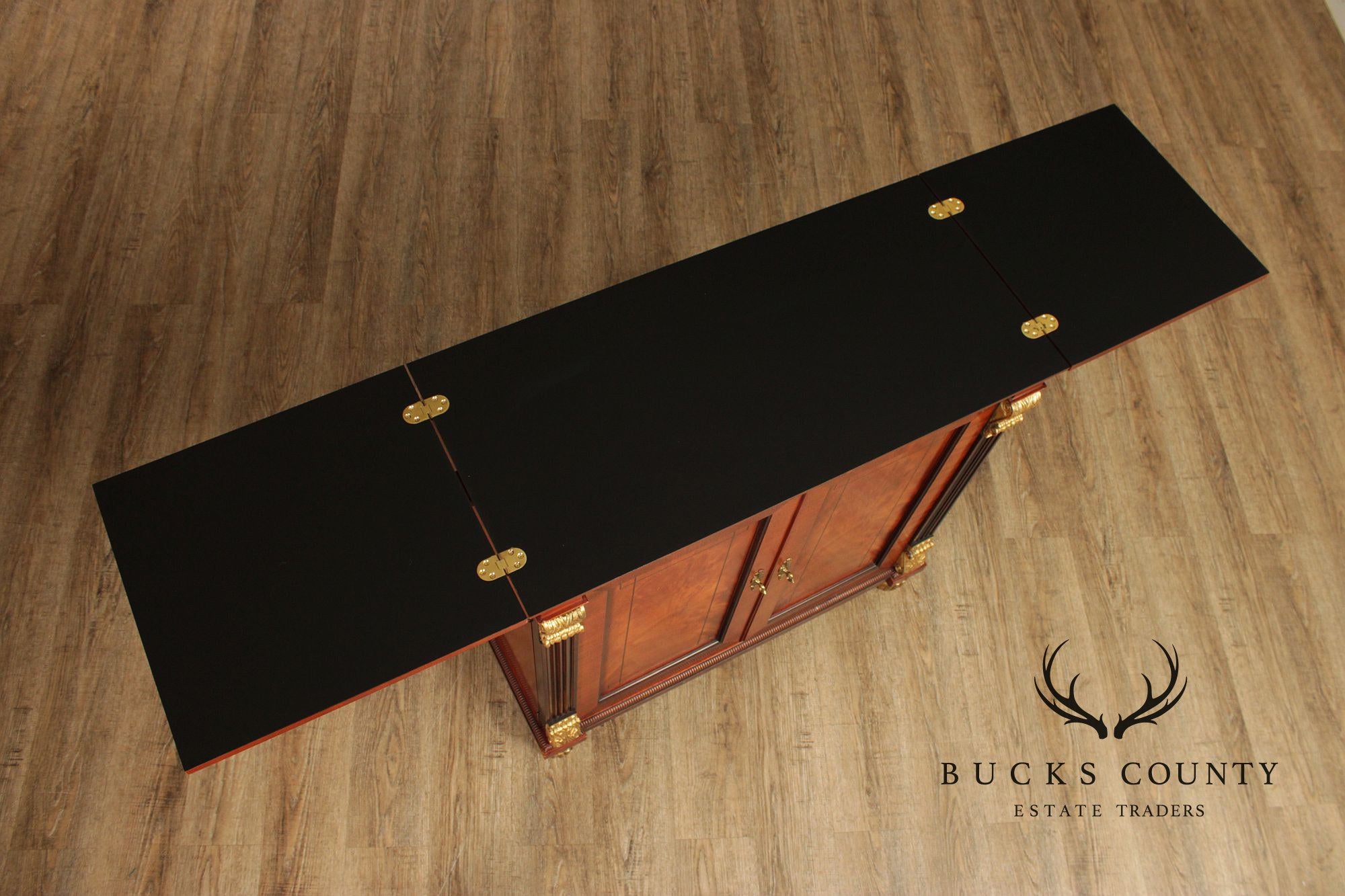 Baker Empire Style Mahogany Server