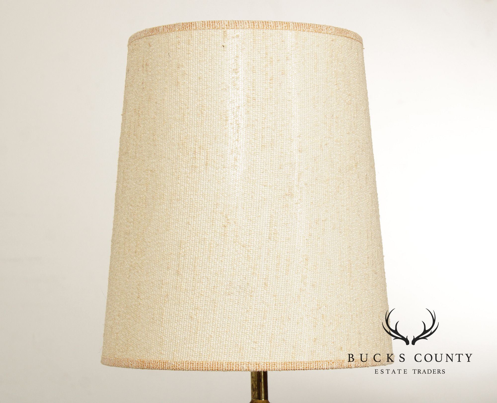 Mid Century Modern Cork Table Lamp