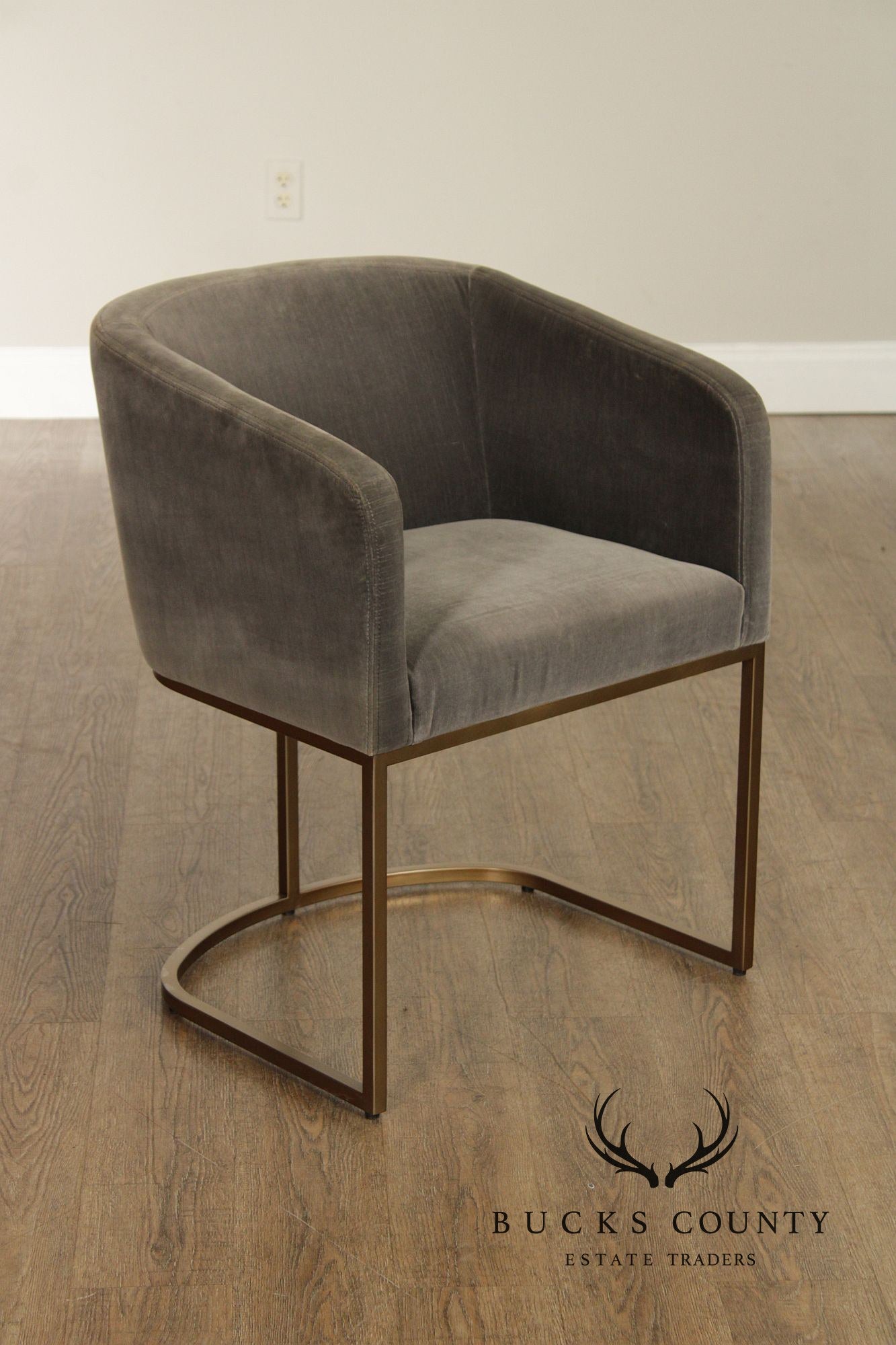 Restoration Hardware Set of Eight 'Emery' Dining Chairs