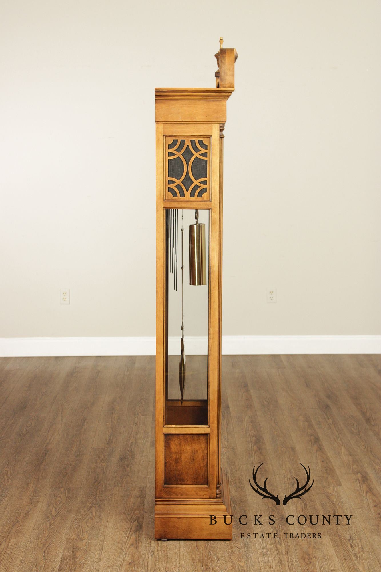 Howard Miller Georgian Style Walnut Grandfather Clock