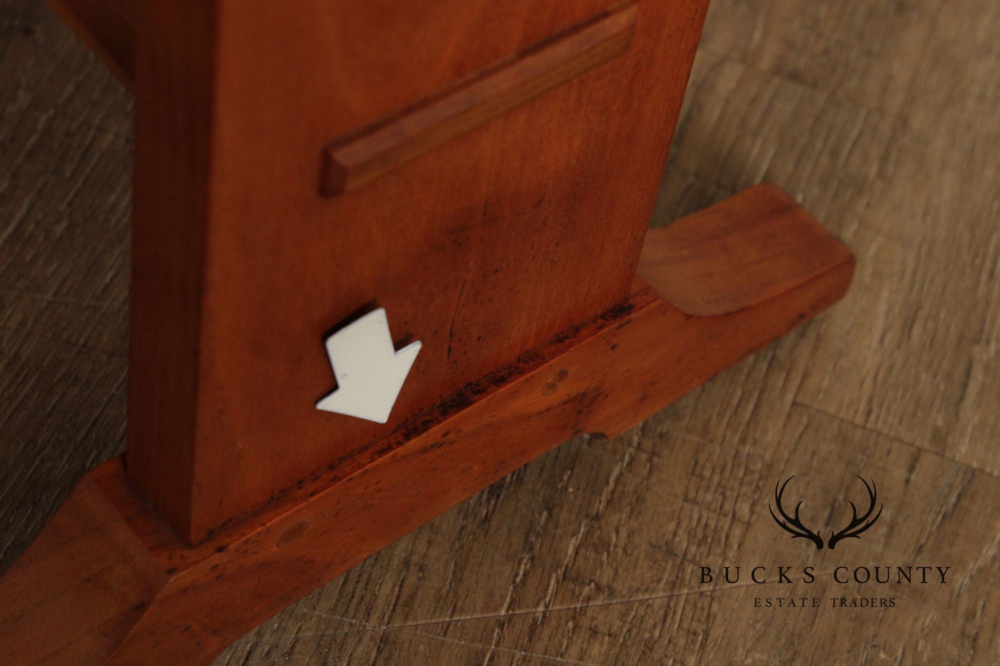 Stickley Mission Collection Cherry Drop Leaf Side Table