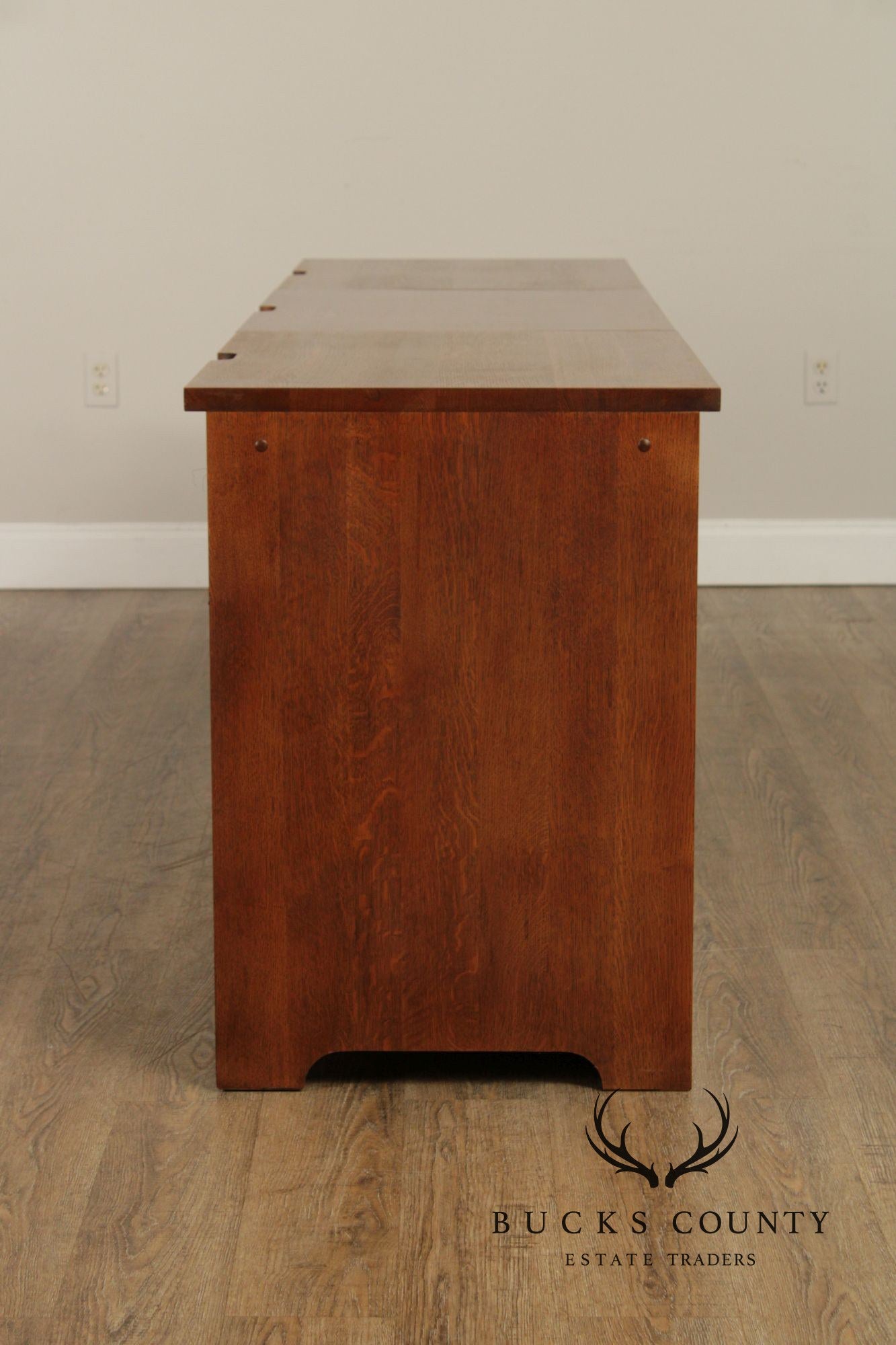 Stickley Mission Collection Oak Office Credenza