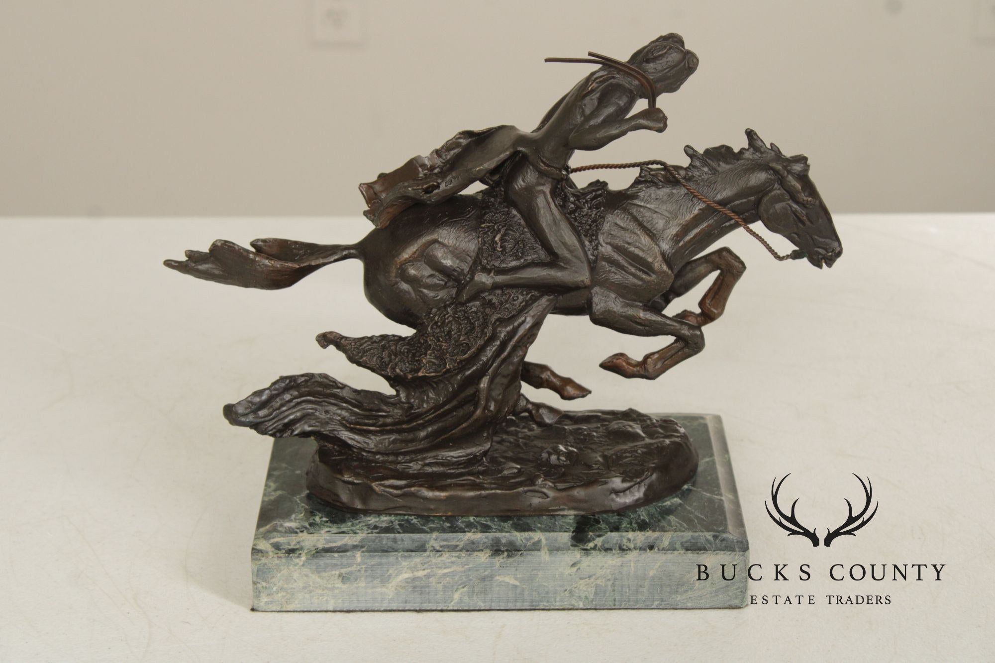Frederic Remington Bronze Statue, 'Cheyenne'