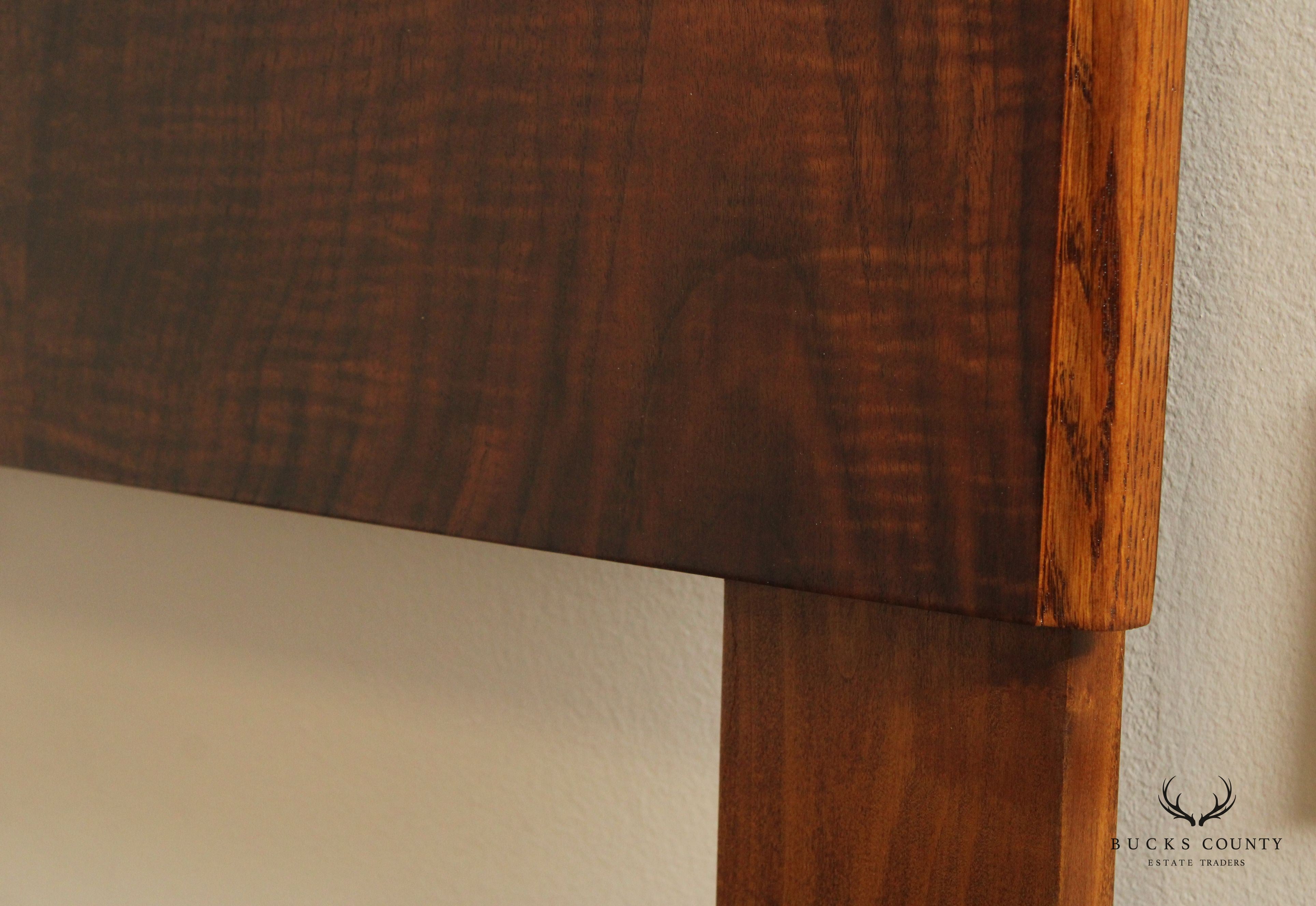 Lane Mid Century Modern Walnut Queen Headboard