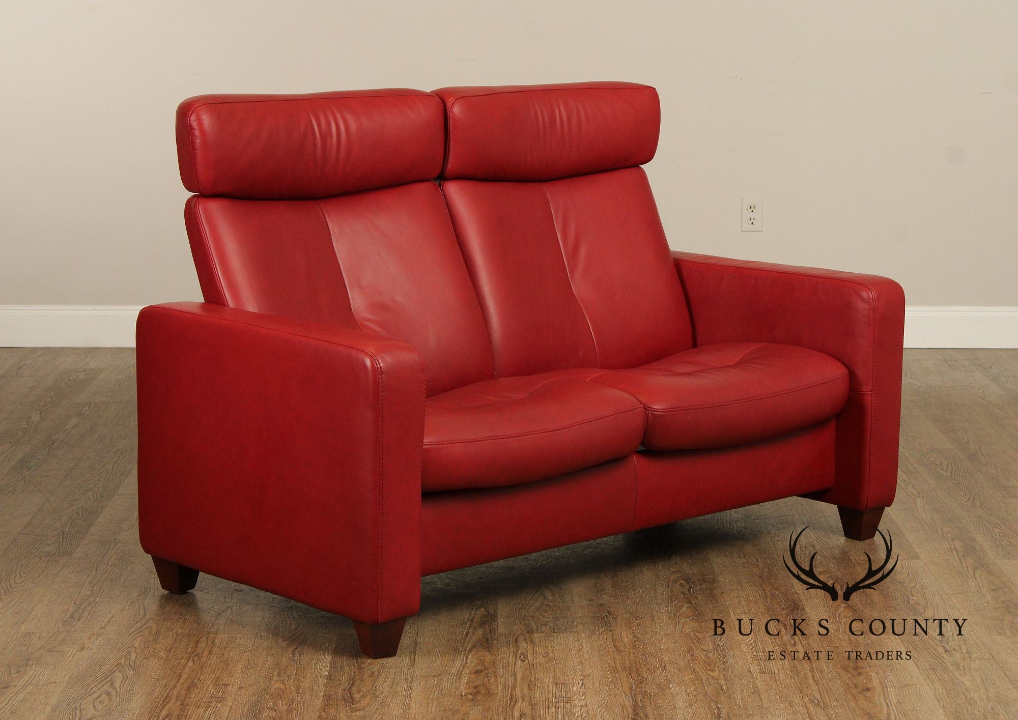 Ekornes Stressless Leather 'Arion' Loveseat