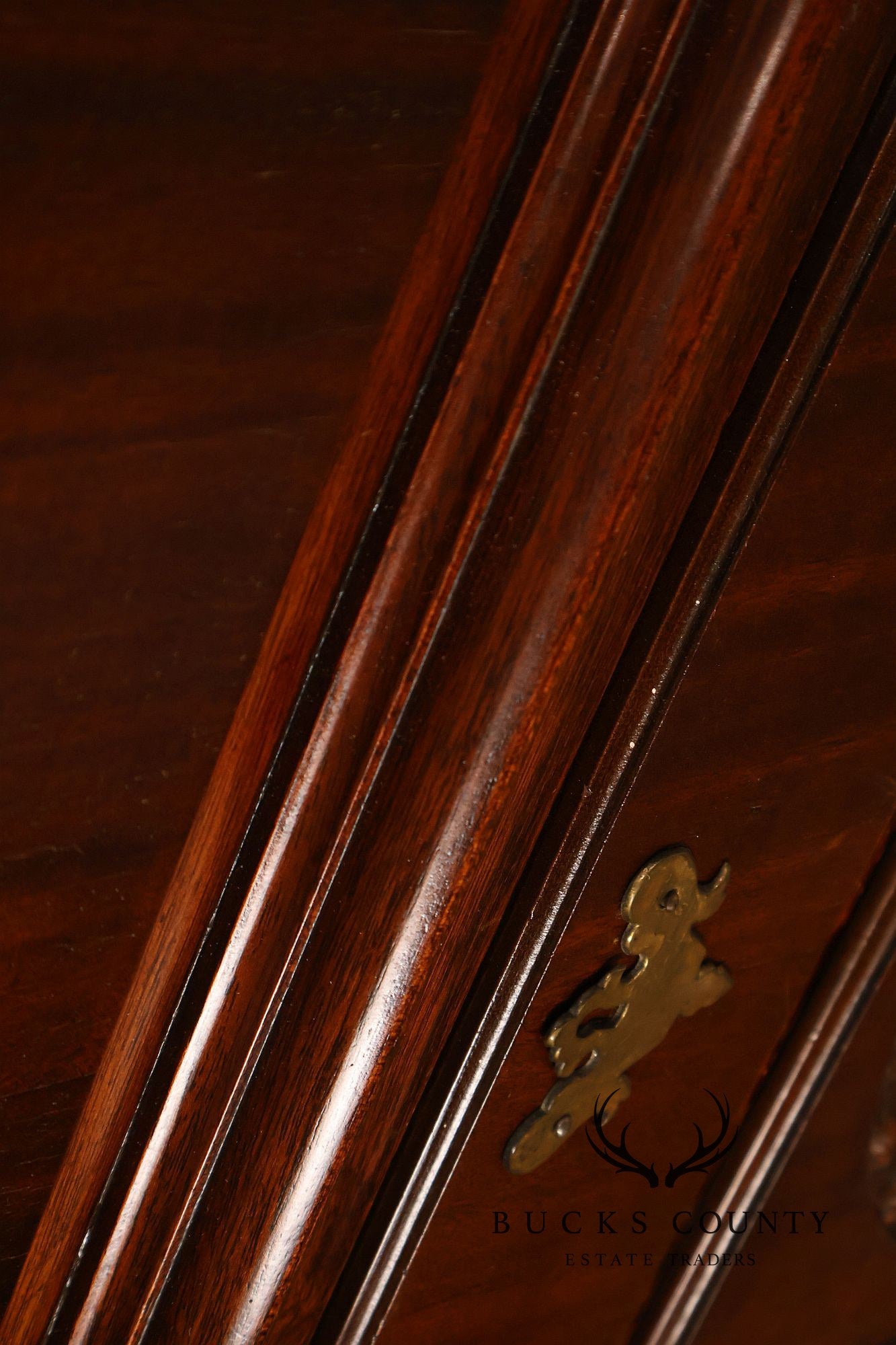 Queen Anne Style Mahogany Highboy Chest