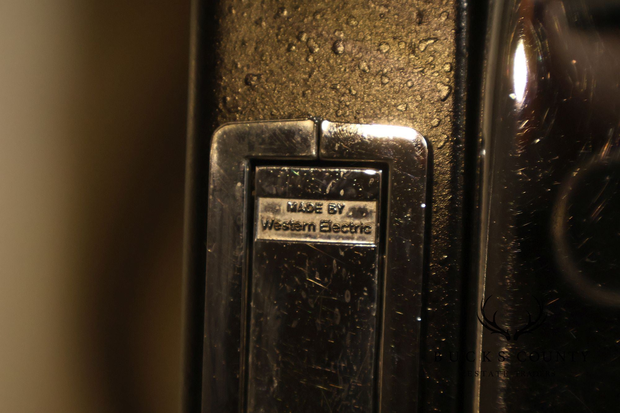 Pacific Bell Wooden Telephone Booth With Coin Operated Payphone