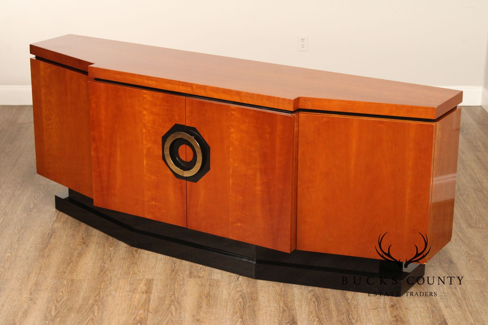 Postmodern Custom Quality Cherry Credenza Sideboard