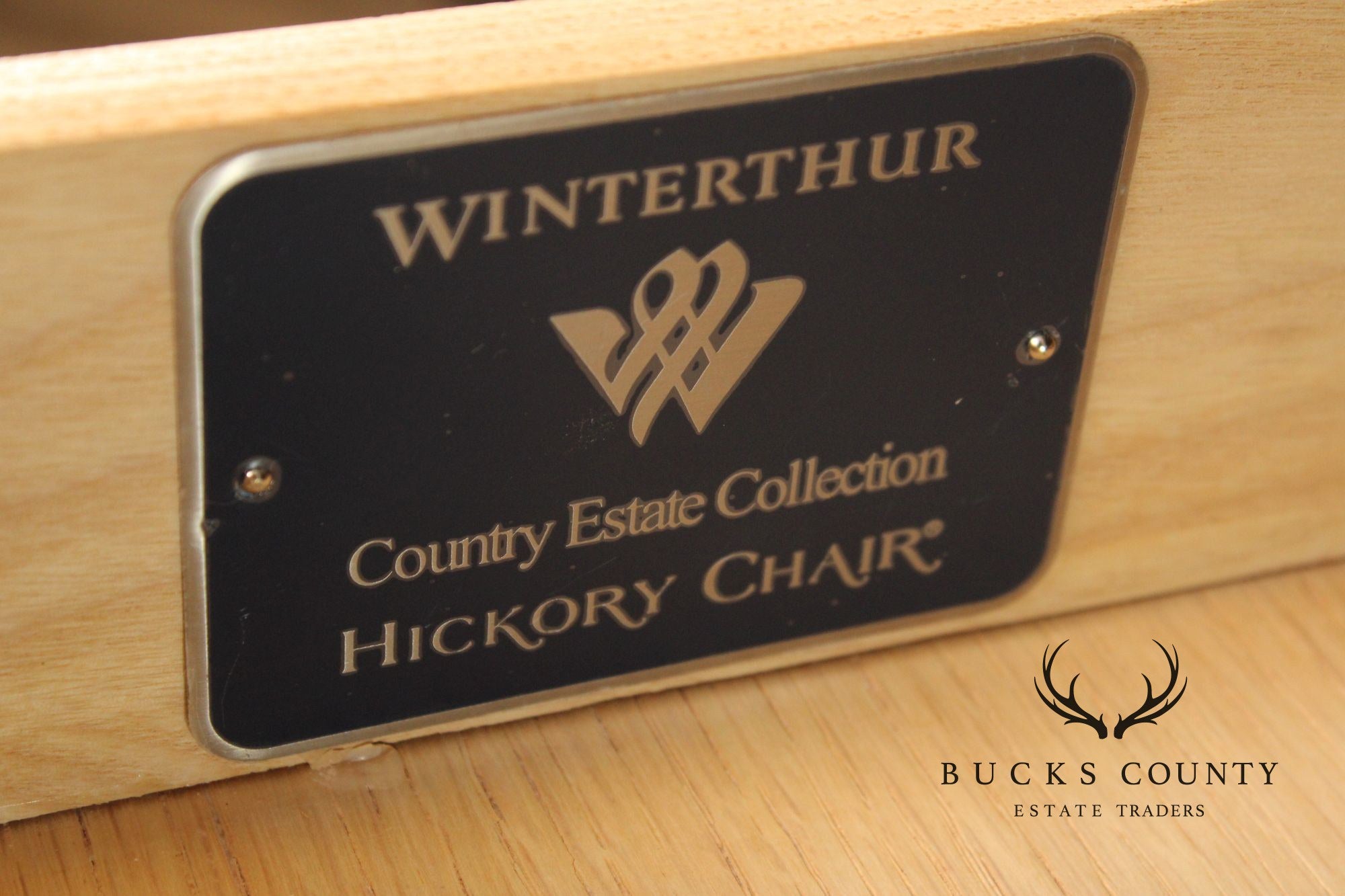 Hickory Chair Winterthur Country Estate Collection Mahogany Bookcase Cabinet