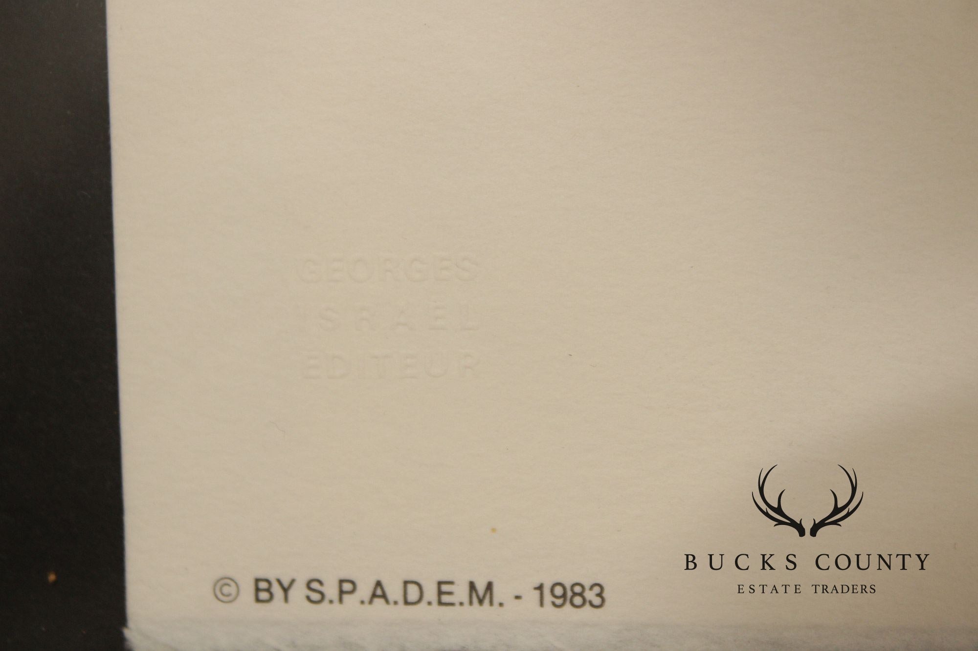 Salvador Dalí Framed Lithograph, 'Cheval De La Mort'