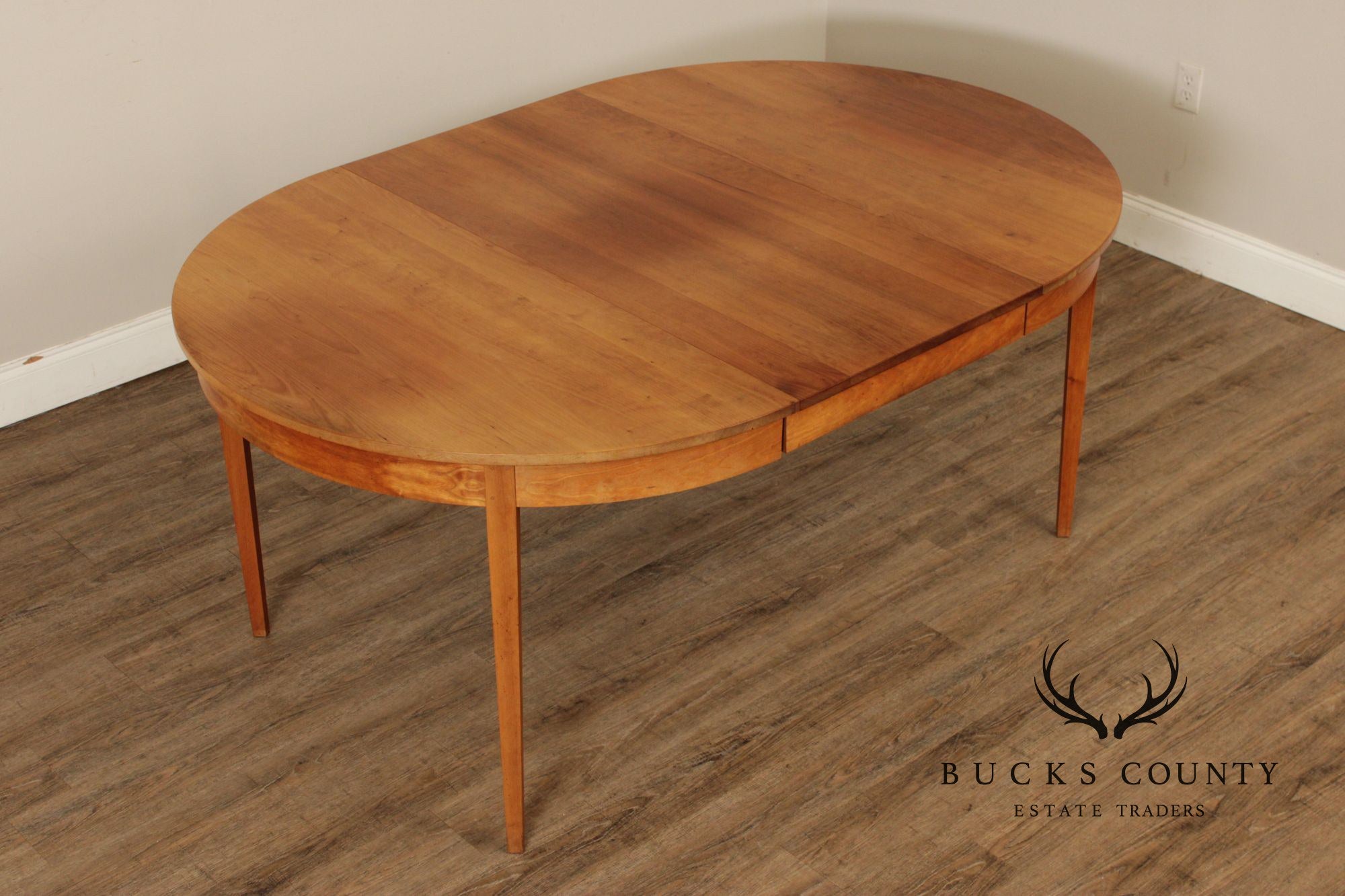 Thomas Moser Round Cherry Expandable Dining Table