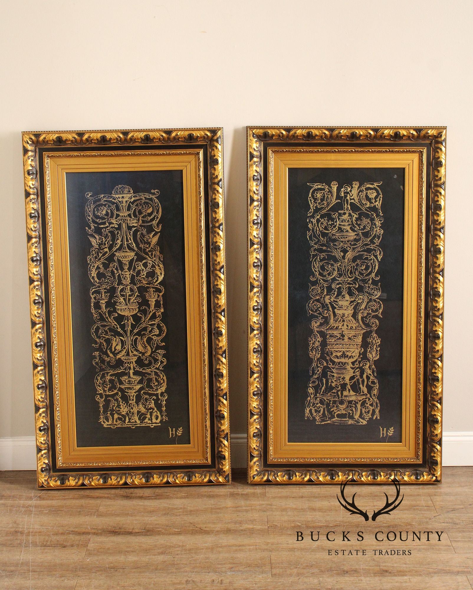 Jennifer Hollack Pair of Decorative Framed Prints