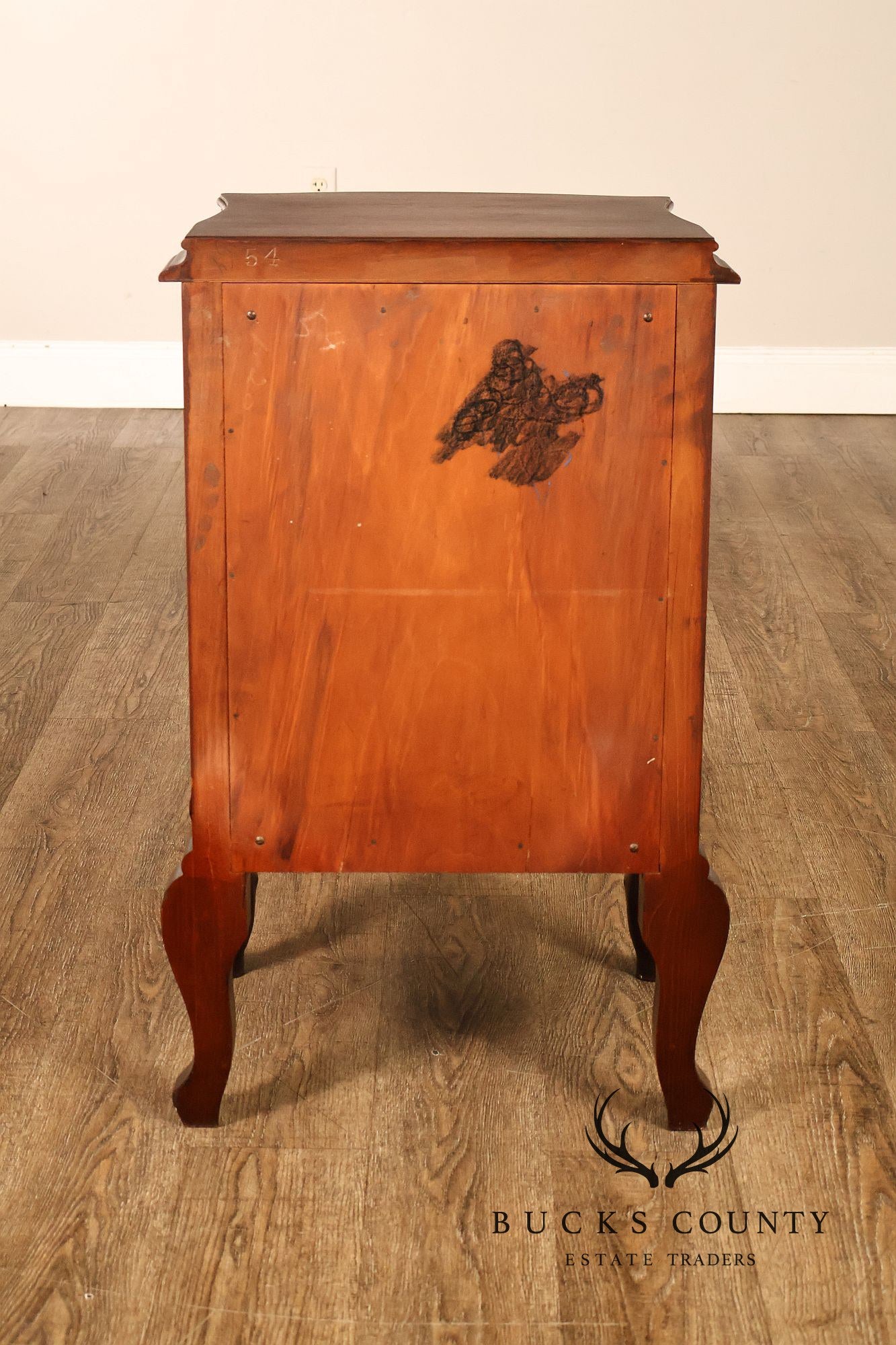 1940s Vintage Pair of Mahogany Nightstands