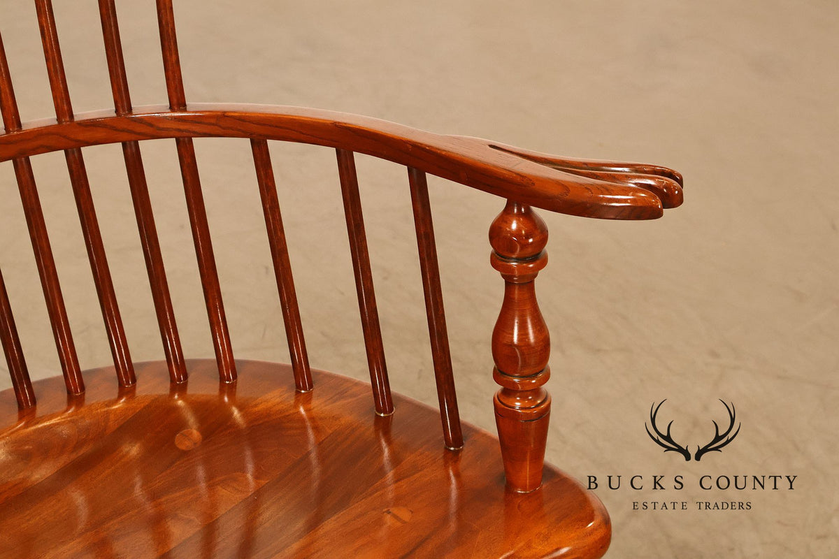 Frederick Duckloe Cherry Comb-Back Windsor Armchair