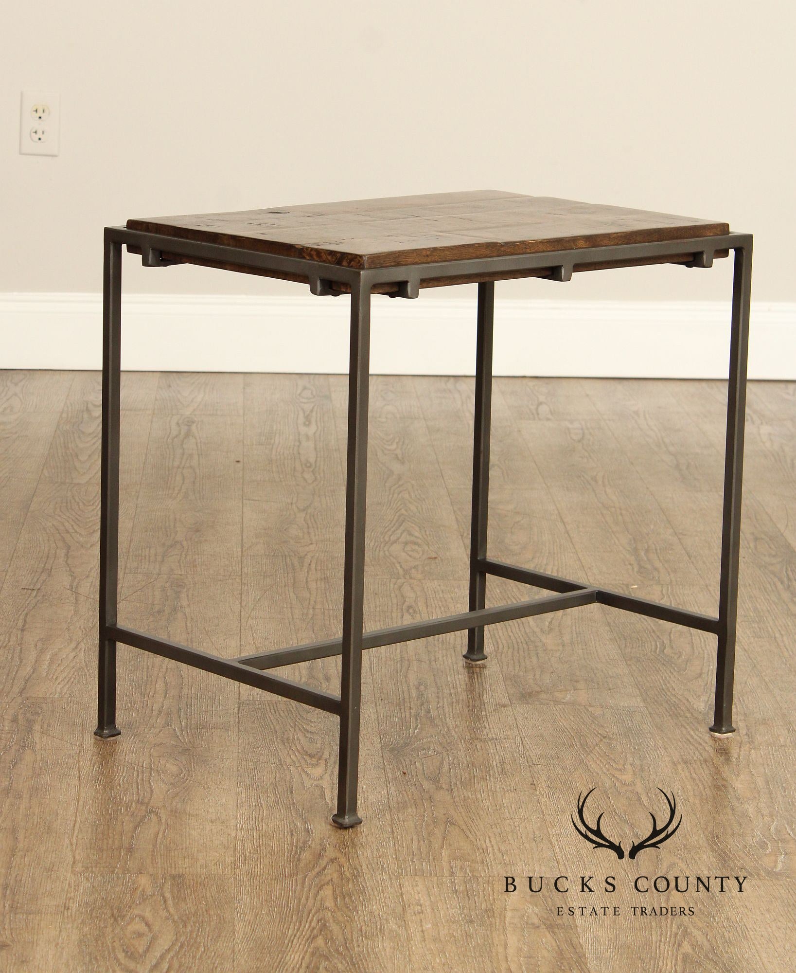 Industrial Style 'Simien' Iron End Table