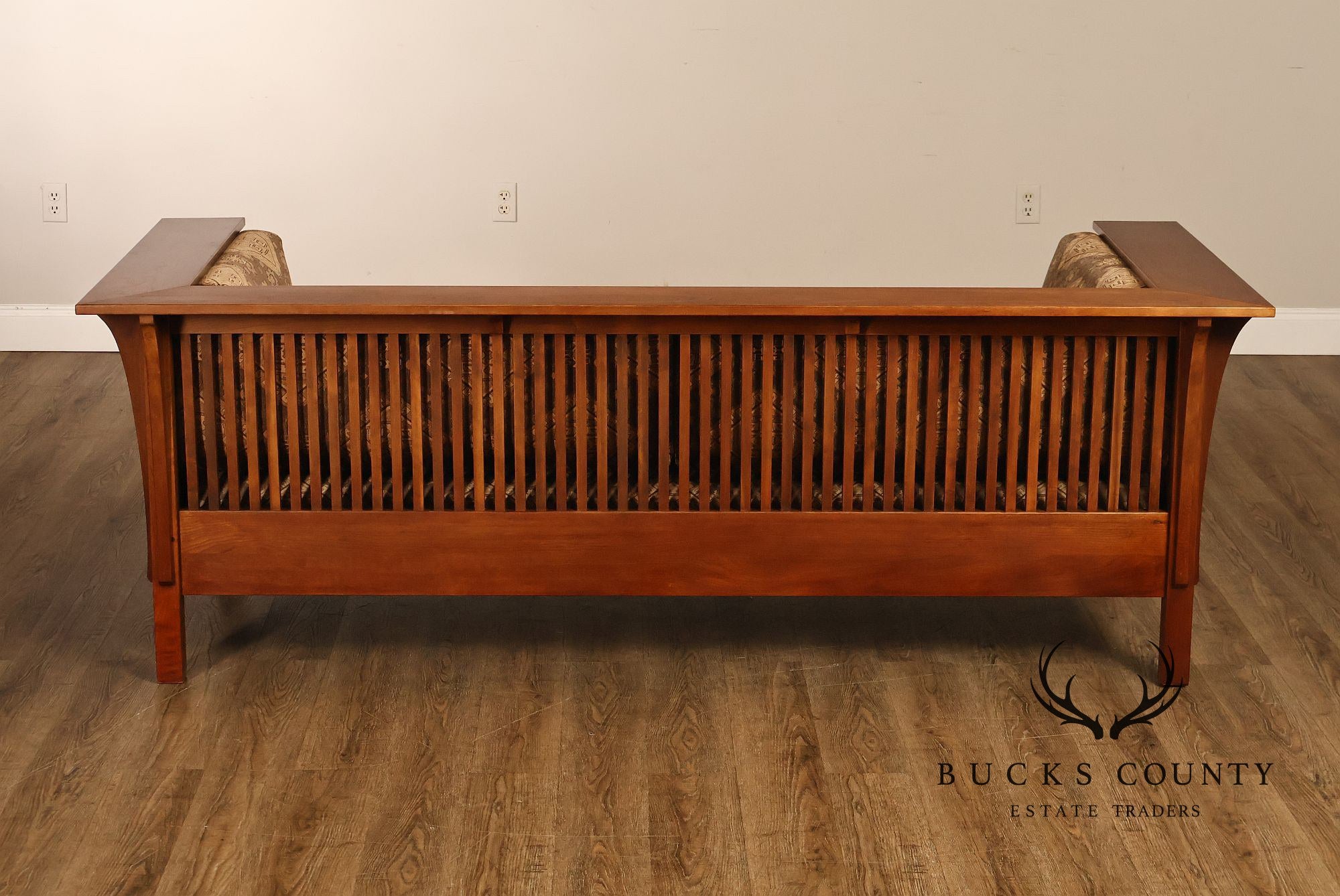 Stickley Mission Collection Cherry Prairie Settle