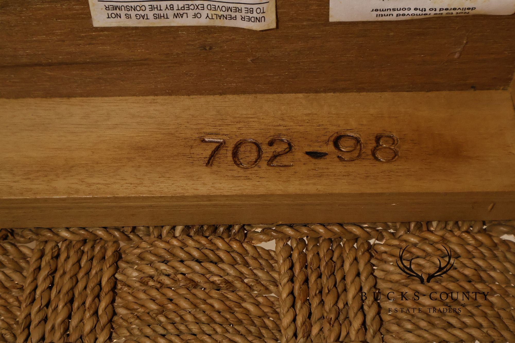 Lane Furniture Woven Rope Bench