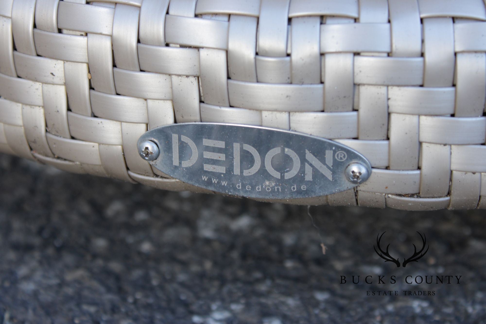 Dedon Contemporary Outdoor Patio Bar Cart