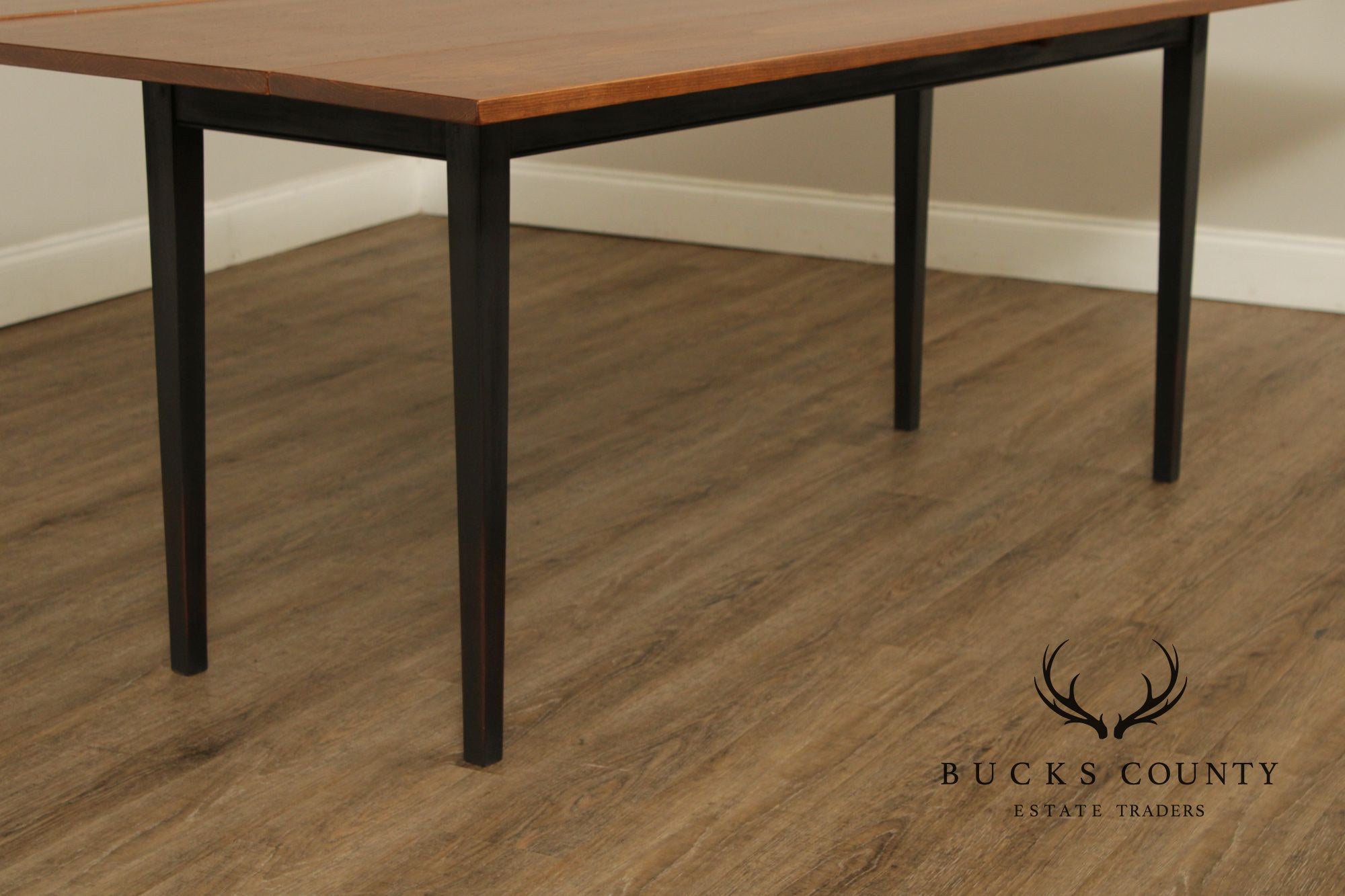 Wayne Kramer Custom Crafted Drop Leaf Harvest Dining table